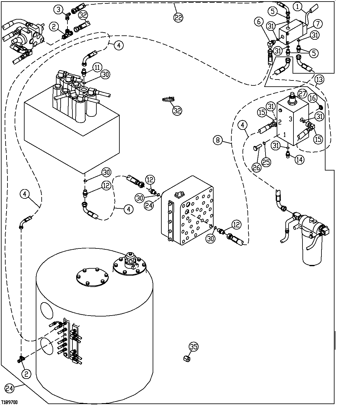 AUXILIARY SOLENOID AND FLOW CONTROL VALVE KIT (1-WAY)