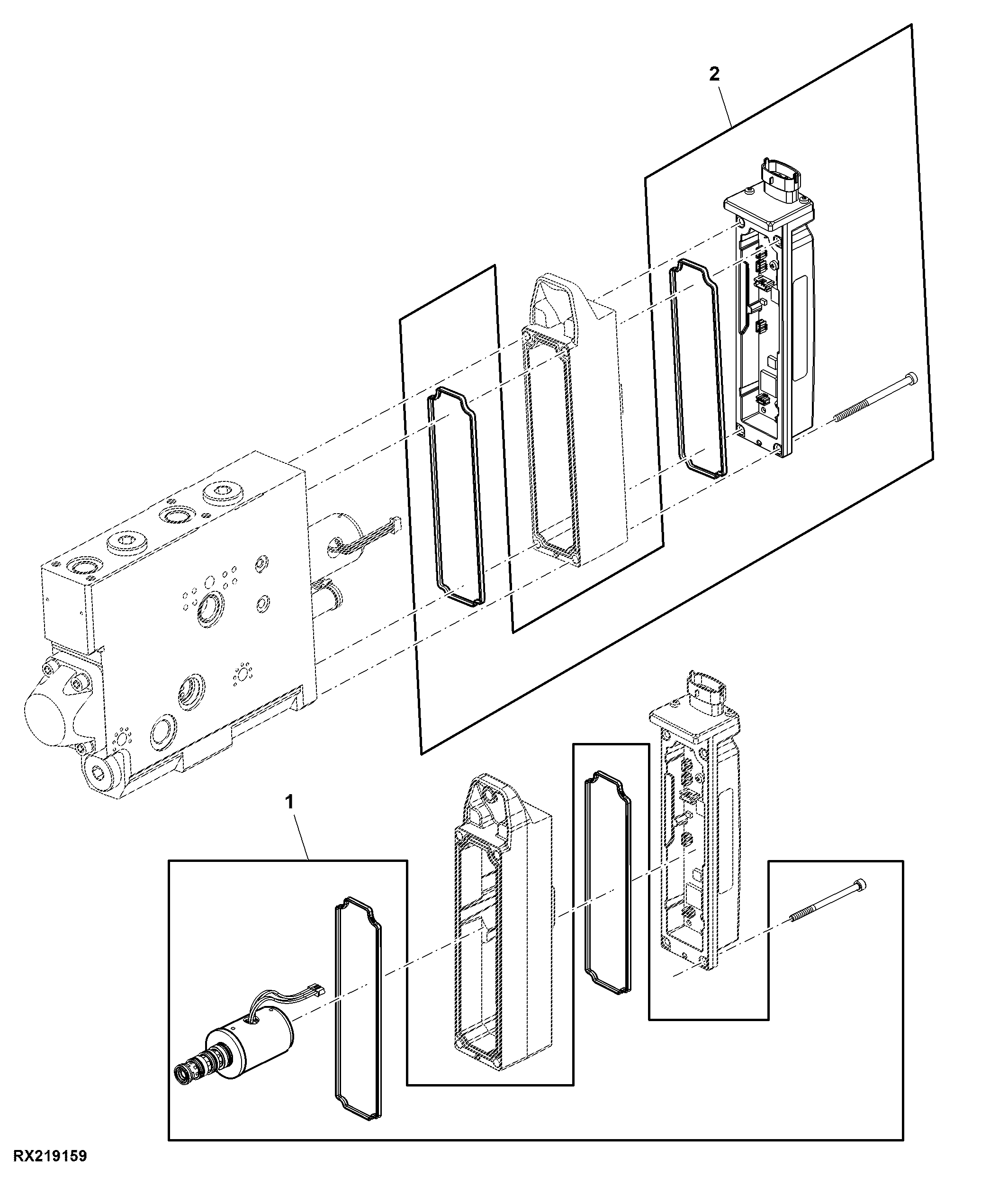 Valve Kit and Electronic Control Unit, SCV, EHS-2
