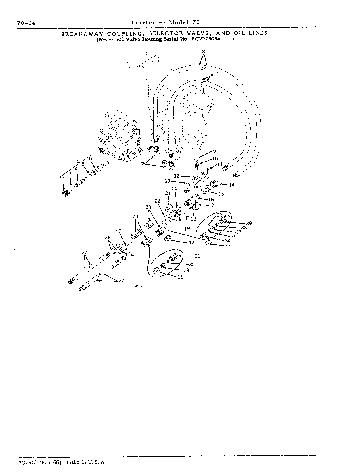 Section 70-Hydraulic Mechanism (Continued)