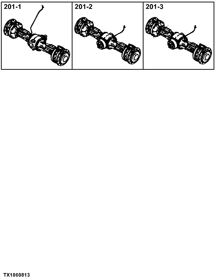 0201 Drive Axle Hsg & Support (Inc. Final Drives)