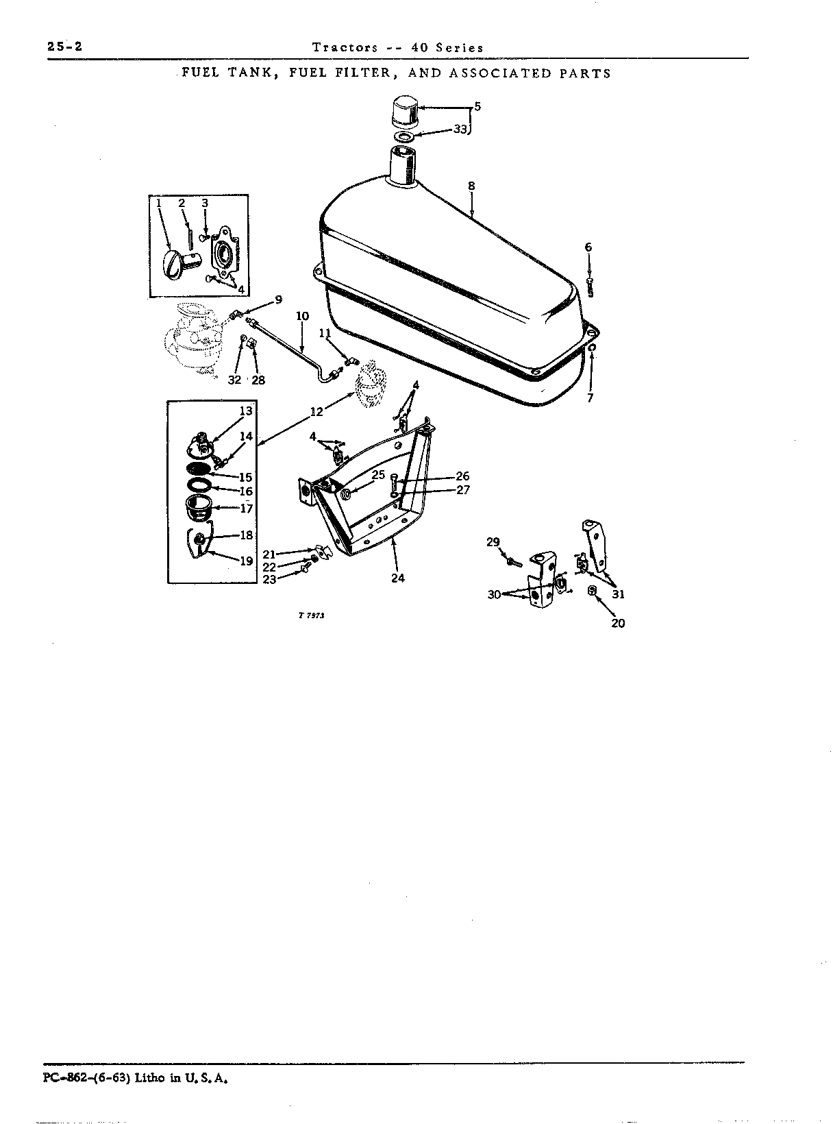 Bracket, front, fuel tank