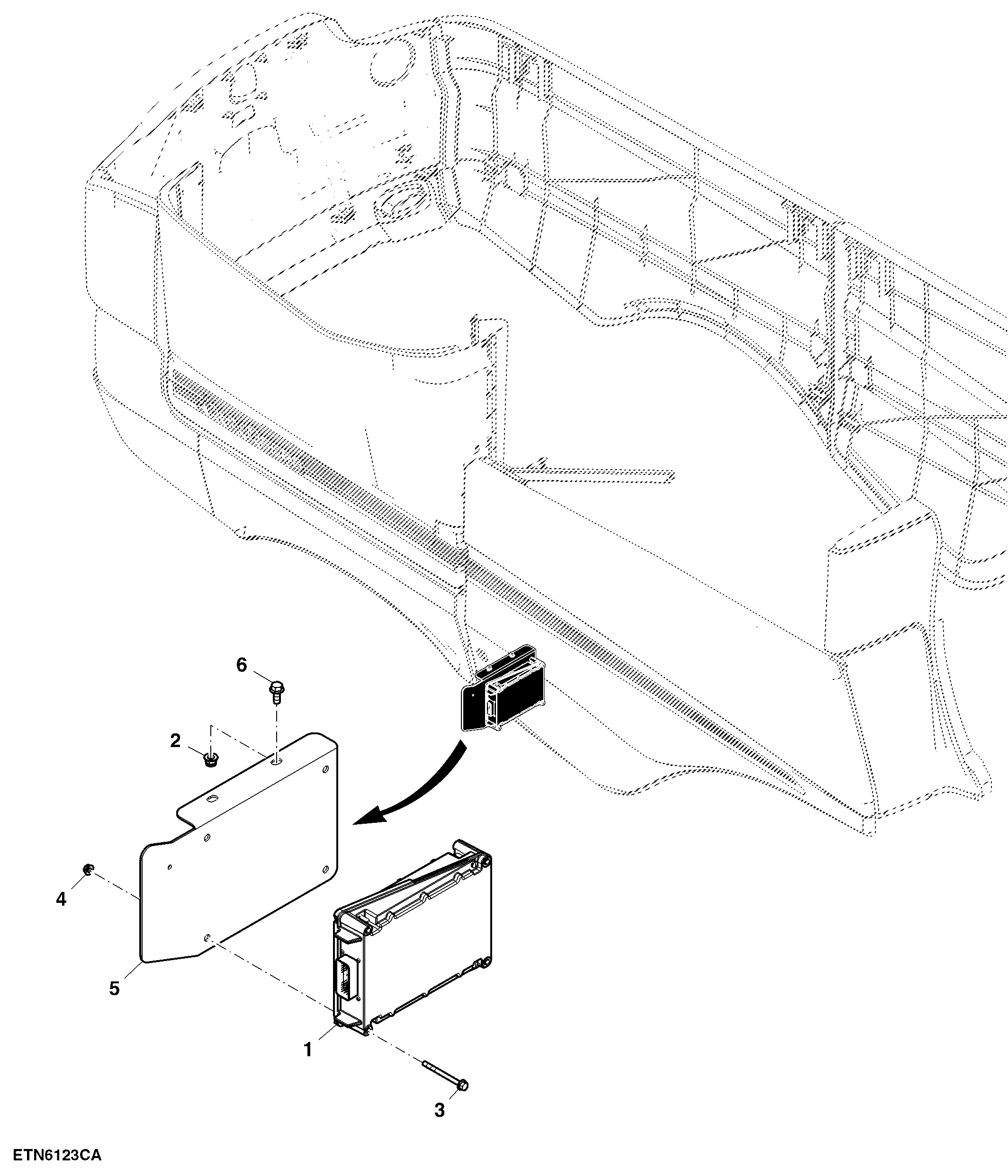 Vehicle Control Module, Blank Controller (775001 - )