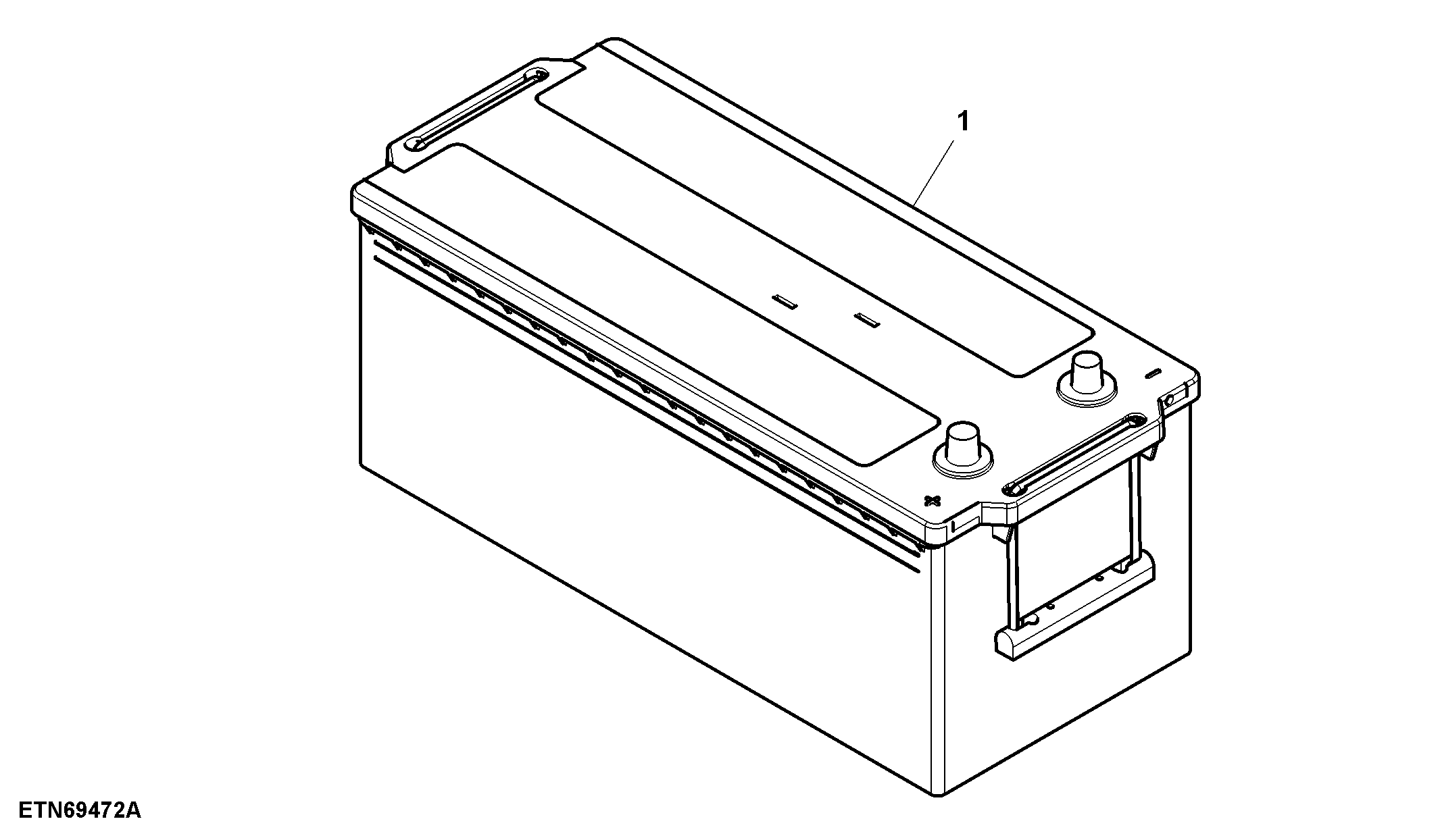 Battery, 174 Ah