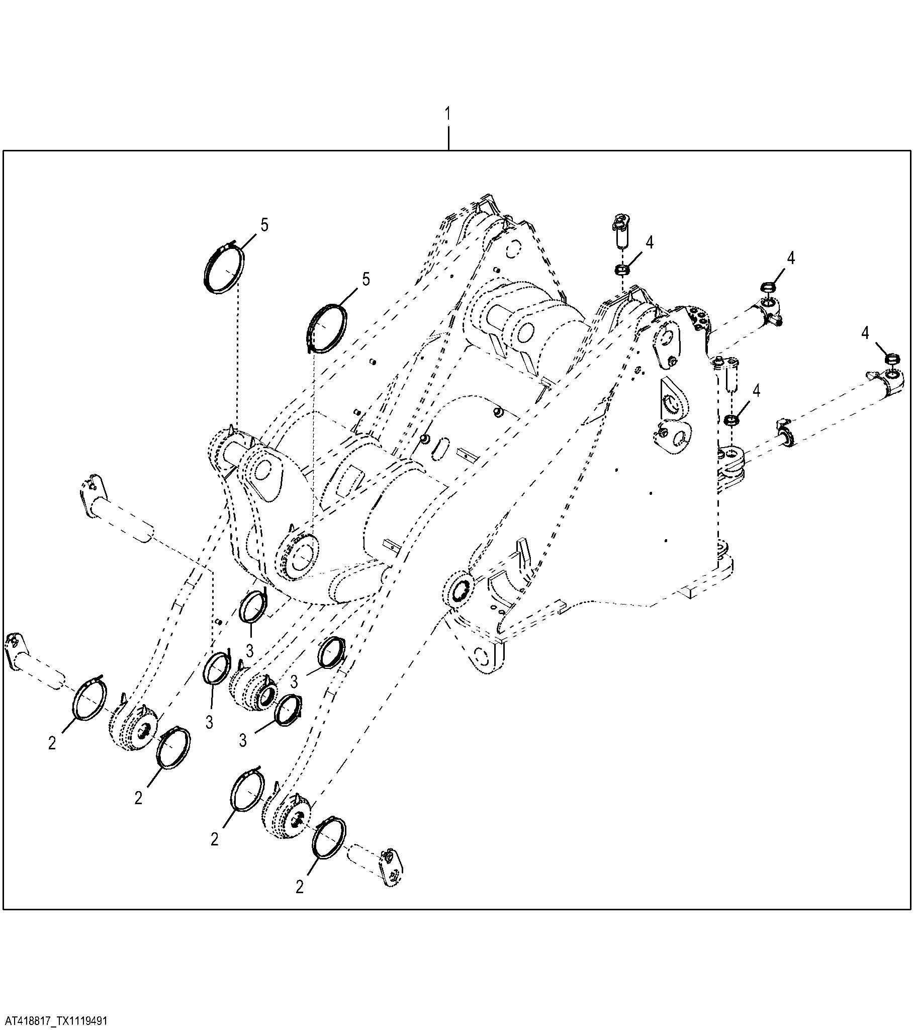 NeverGrease™ Pin Joint Seals Service Kit ( - 642080)