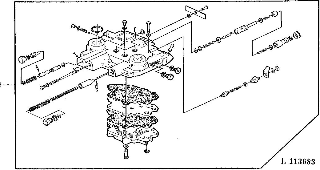 SHIFT COVER (WITH IND. PTO AND HI-LO SHIFT UNIT)