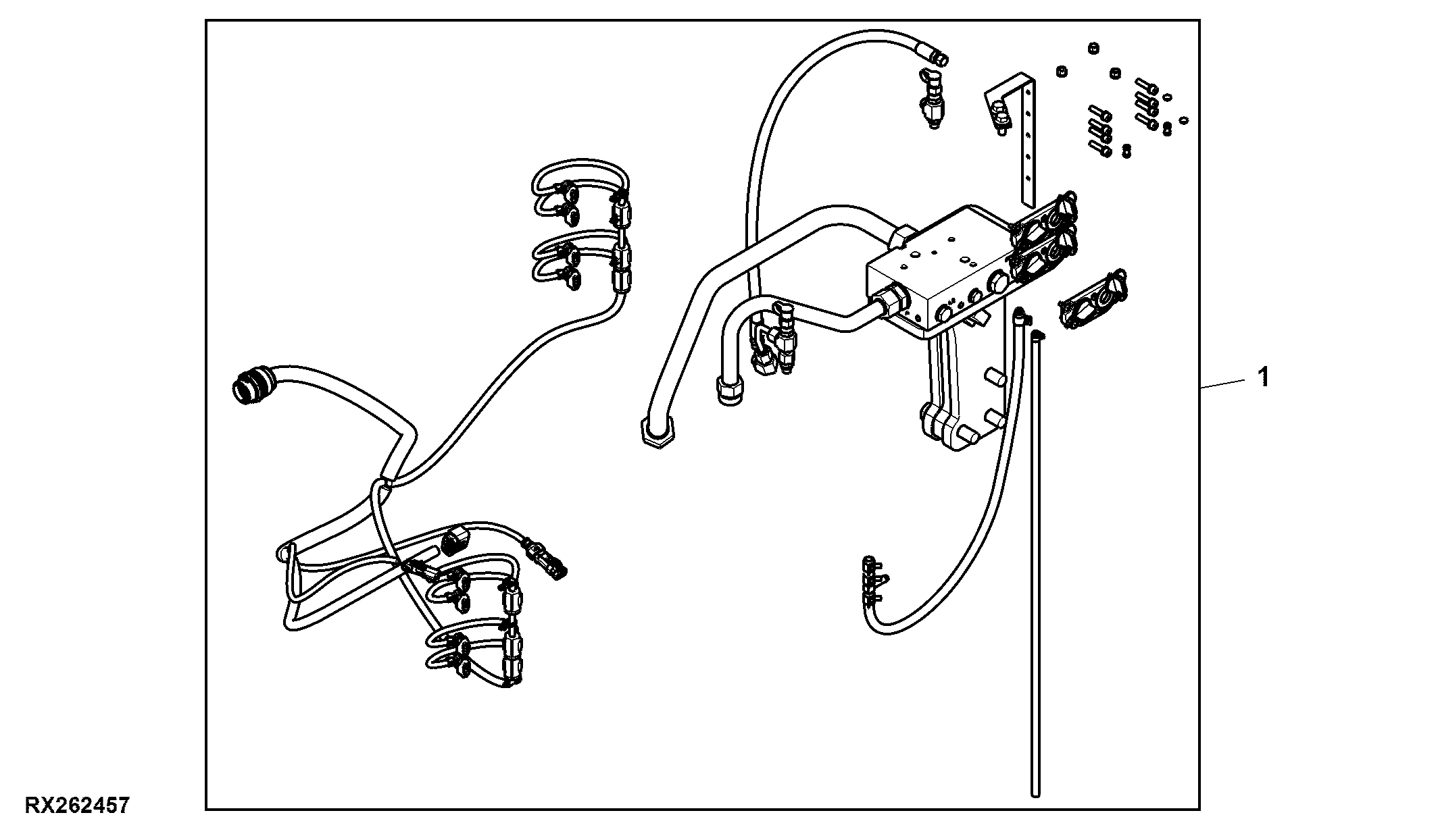 7th and 8th Remote SCV, High Flow, Double Reduction Axle, Attachment