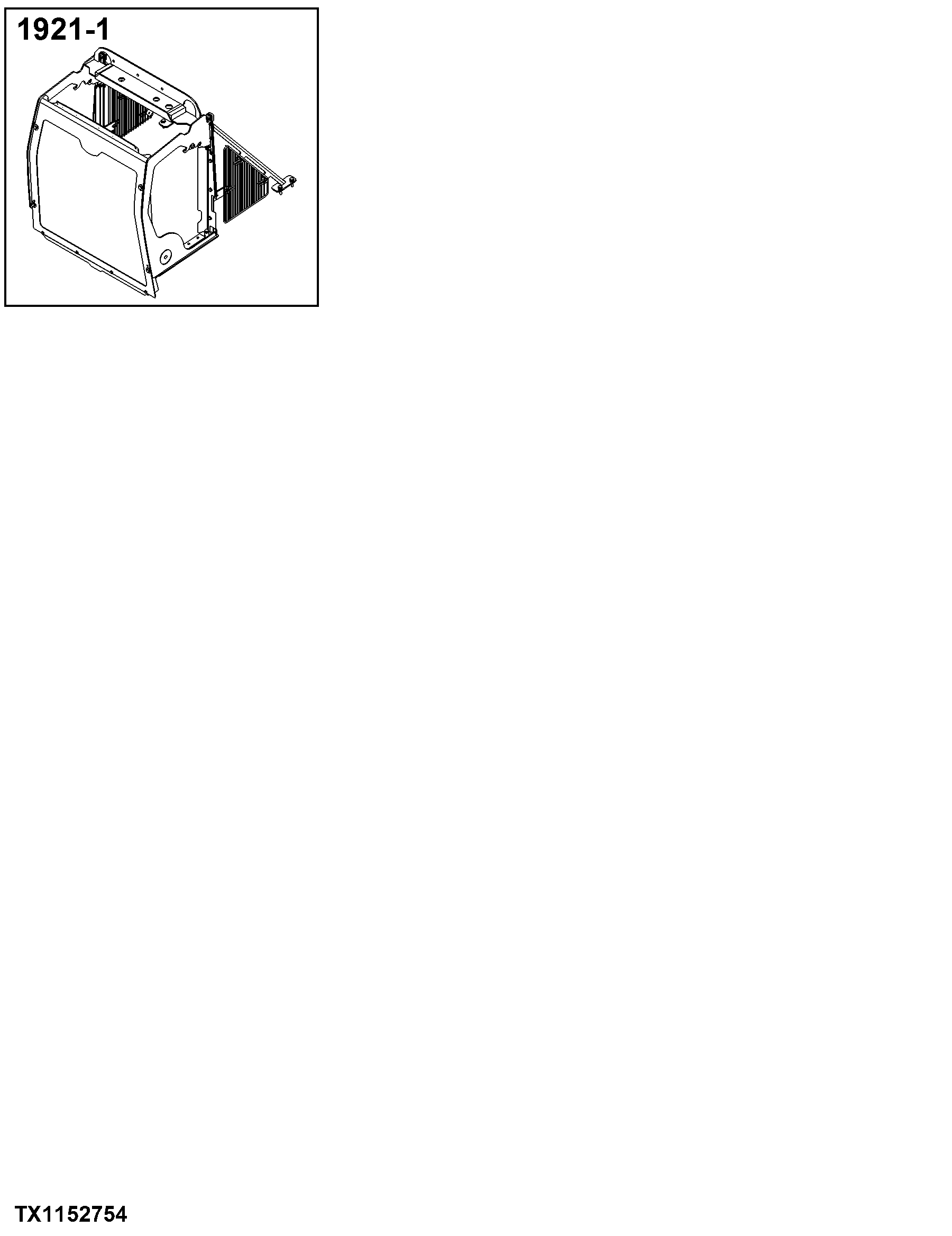 1921 Grille and Grille Housing