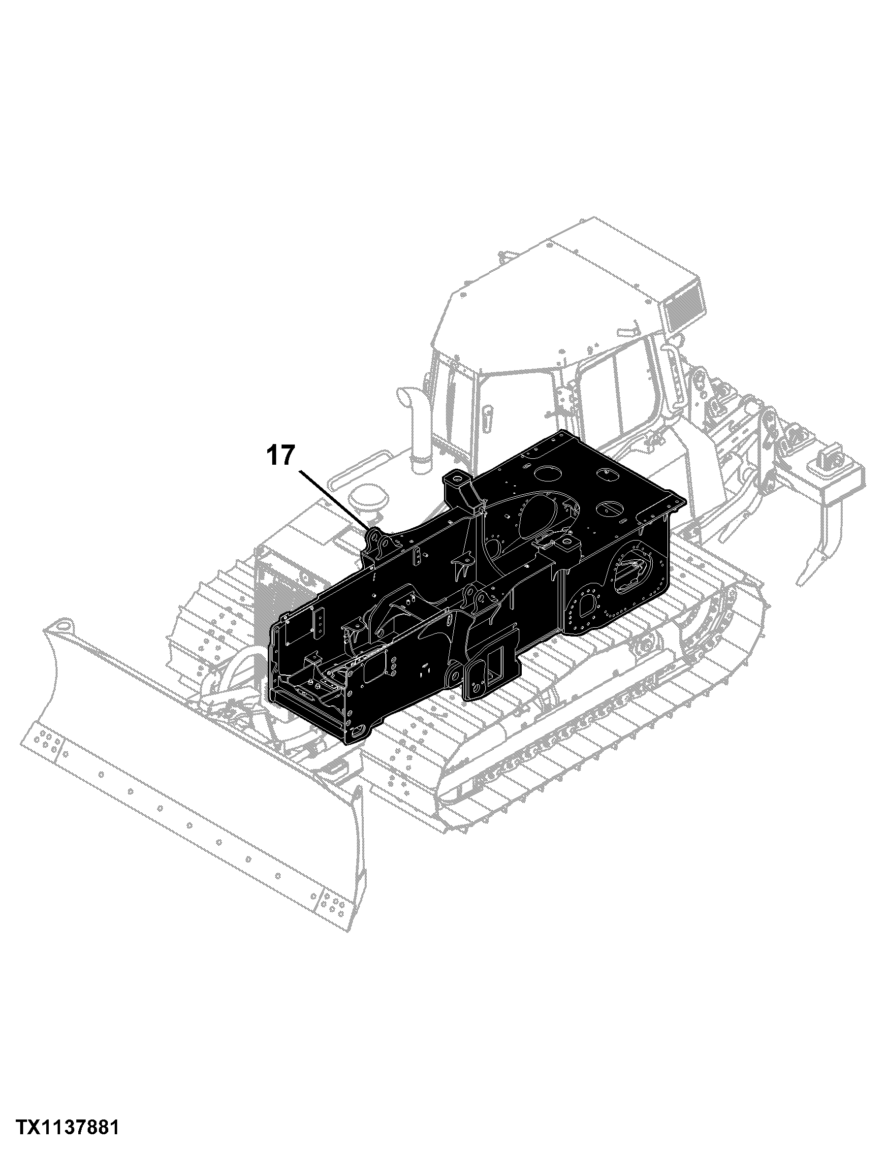 700K Crawler Dozer (PIN: 1T0700KX_ _E217278 - 275435) Engine 6068HT092
