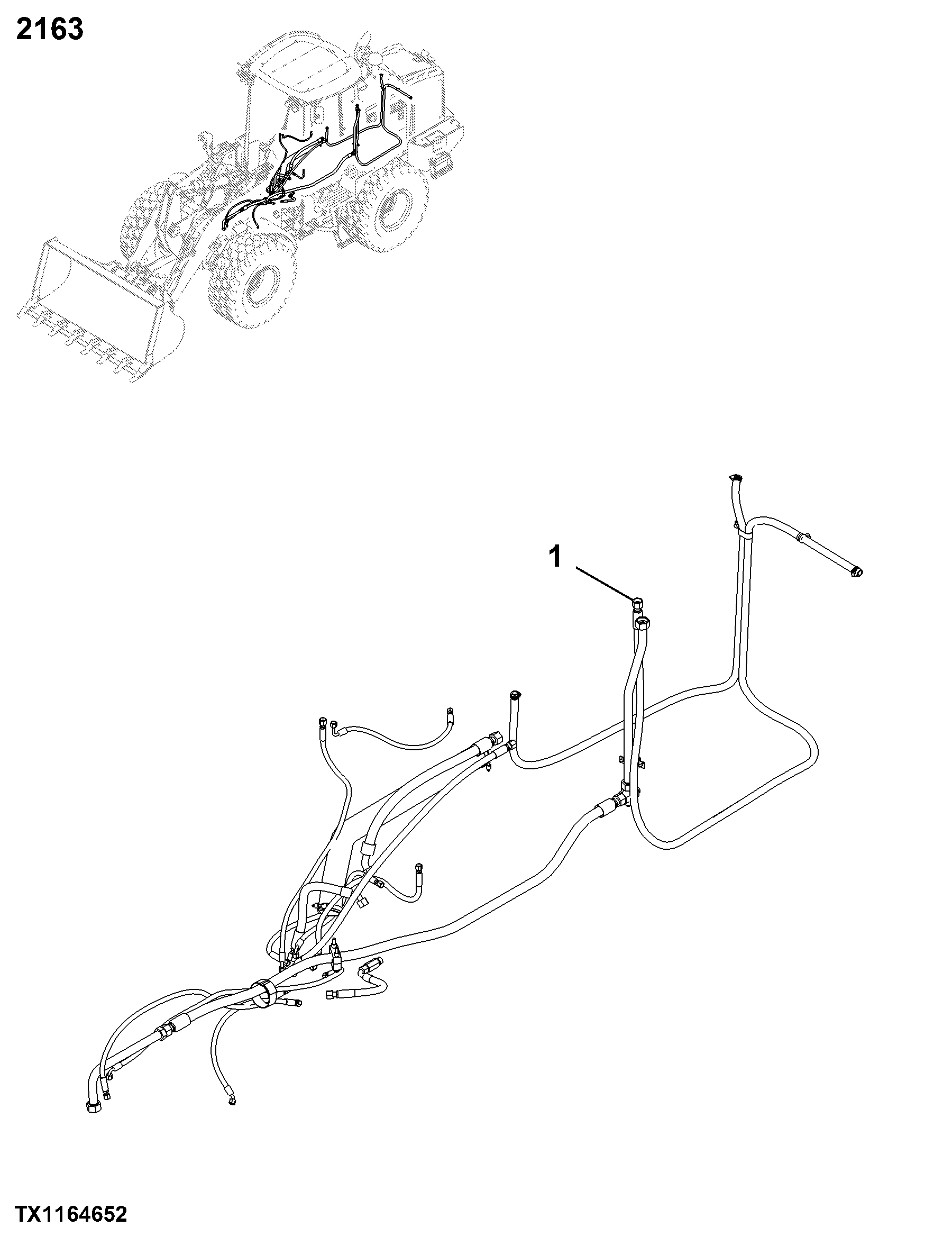 2163 Hydraulic Lines & Hoses