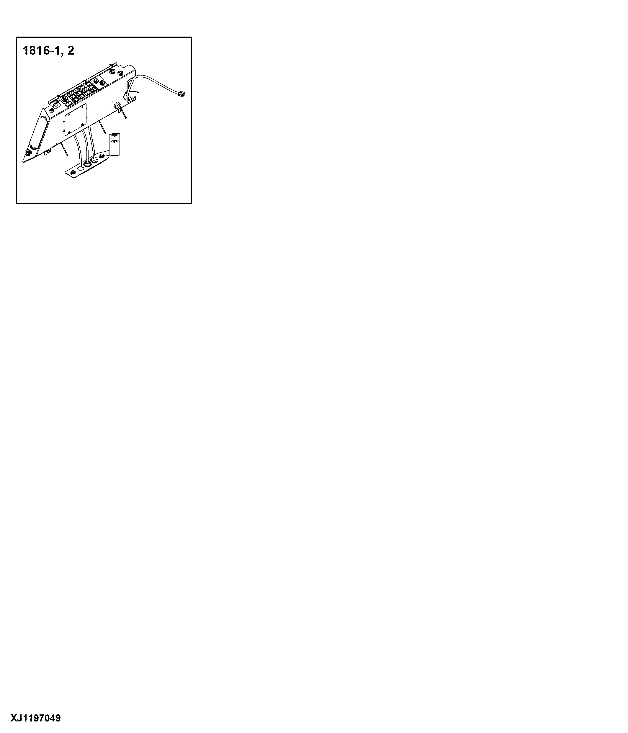 1816 Instrument & Control Mounting Structure
