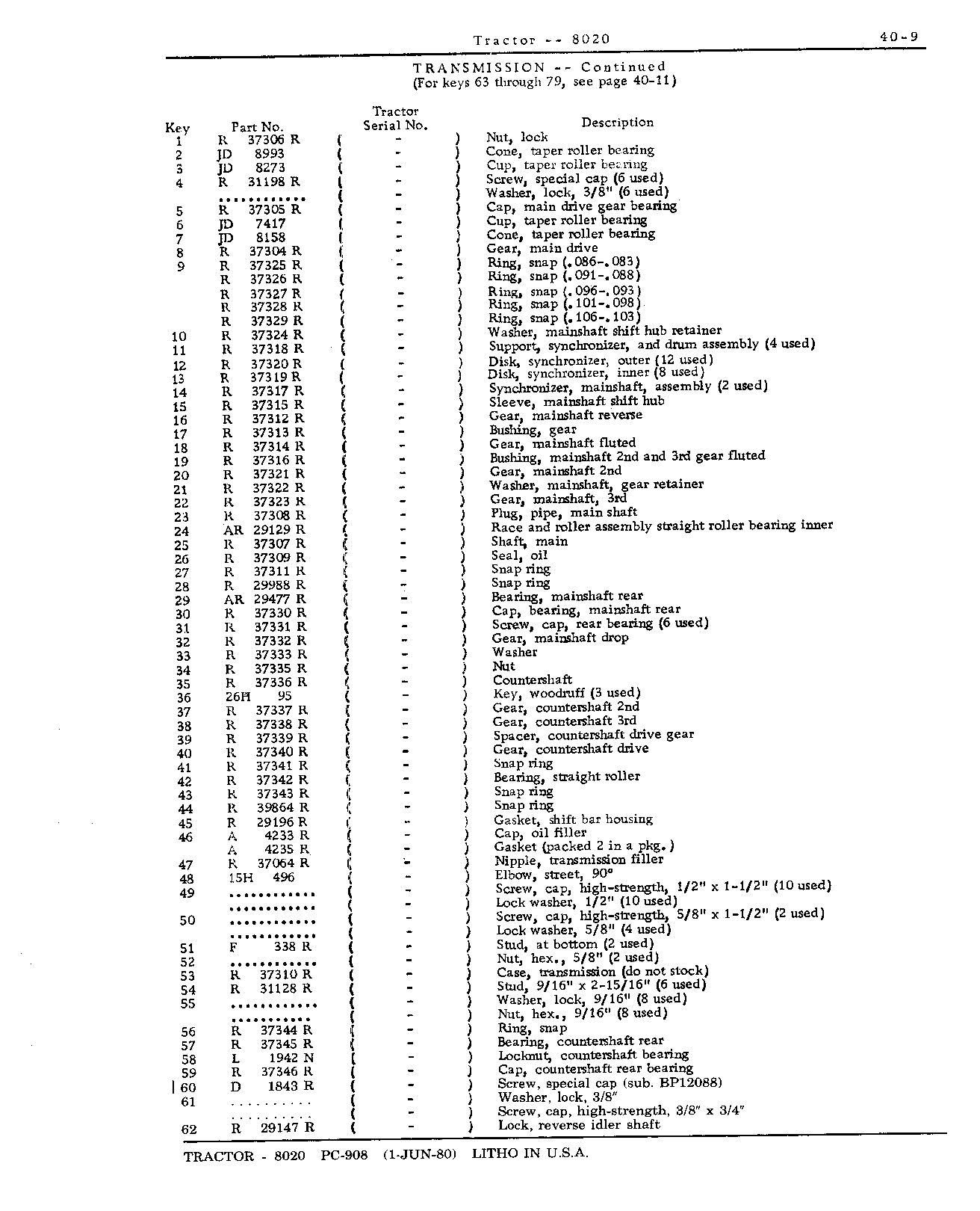 Section 40-Transmission (Continued)