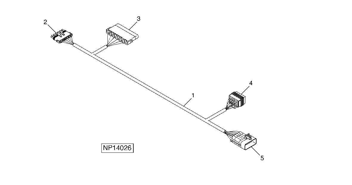 CCD to Auxiliary Display Adapter Wiring Harness