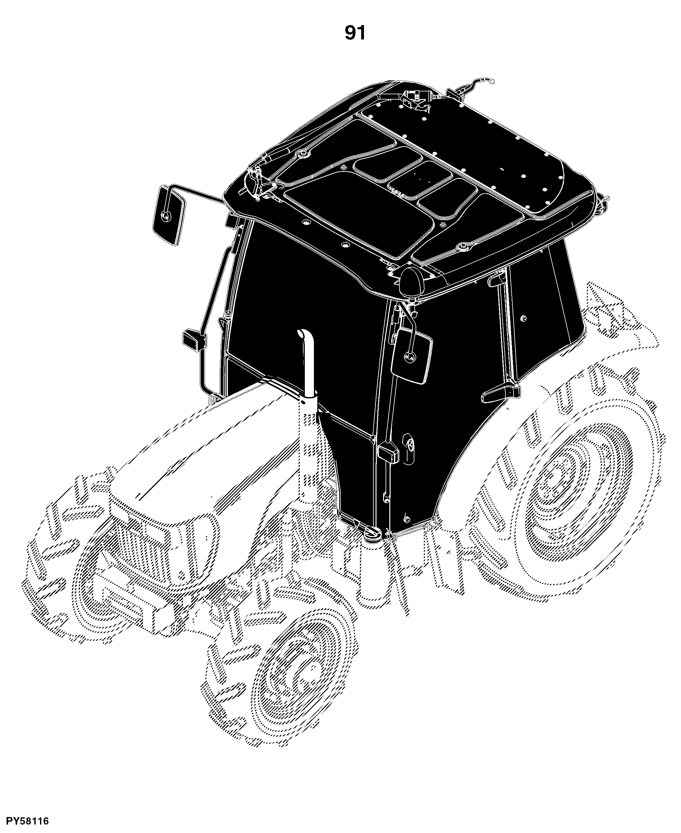 5065E Tractor (Cab: -1PY5065EKHJ401900)(OOS: -1PY5065EPHJ103300)(FT4)(North America Edition)