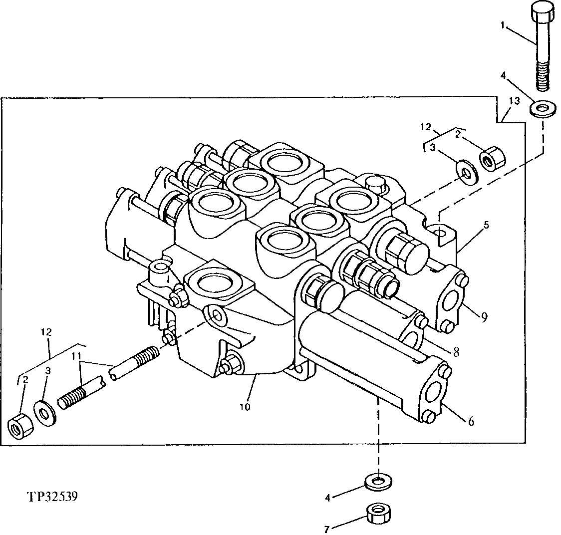 Loader Control Valve (2-Spool) (3-Spool) (534615 - )