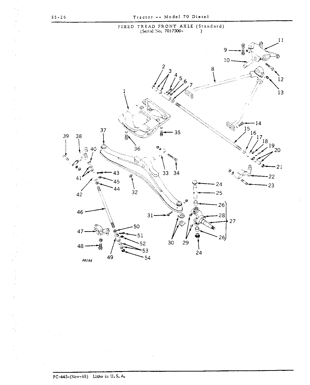 Section 55 - Steering Mechanism, Front End Equipment, and Rear Wheels (Continued)