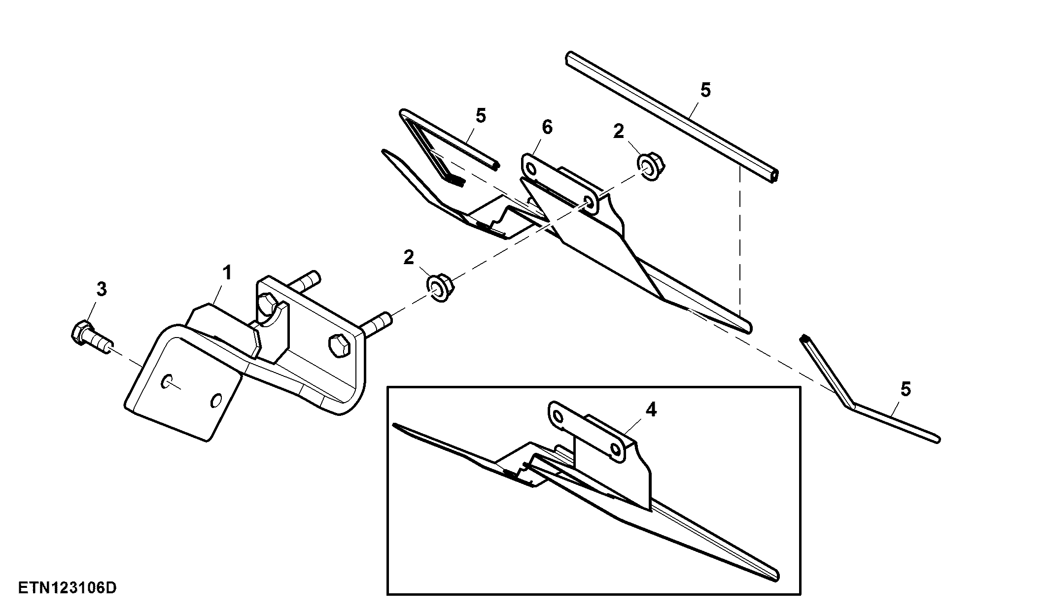 Mounting Parts, Heat Cover, Mechanical Midstack SCV