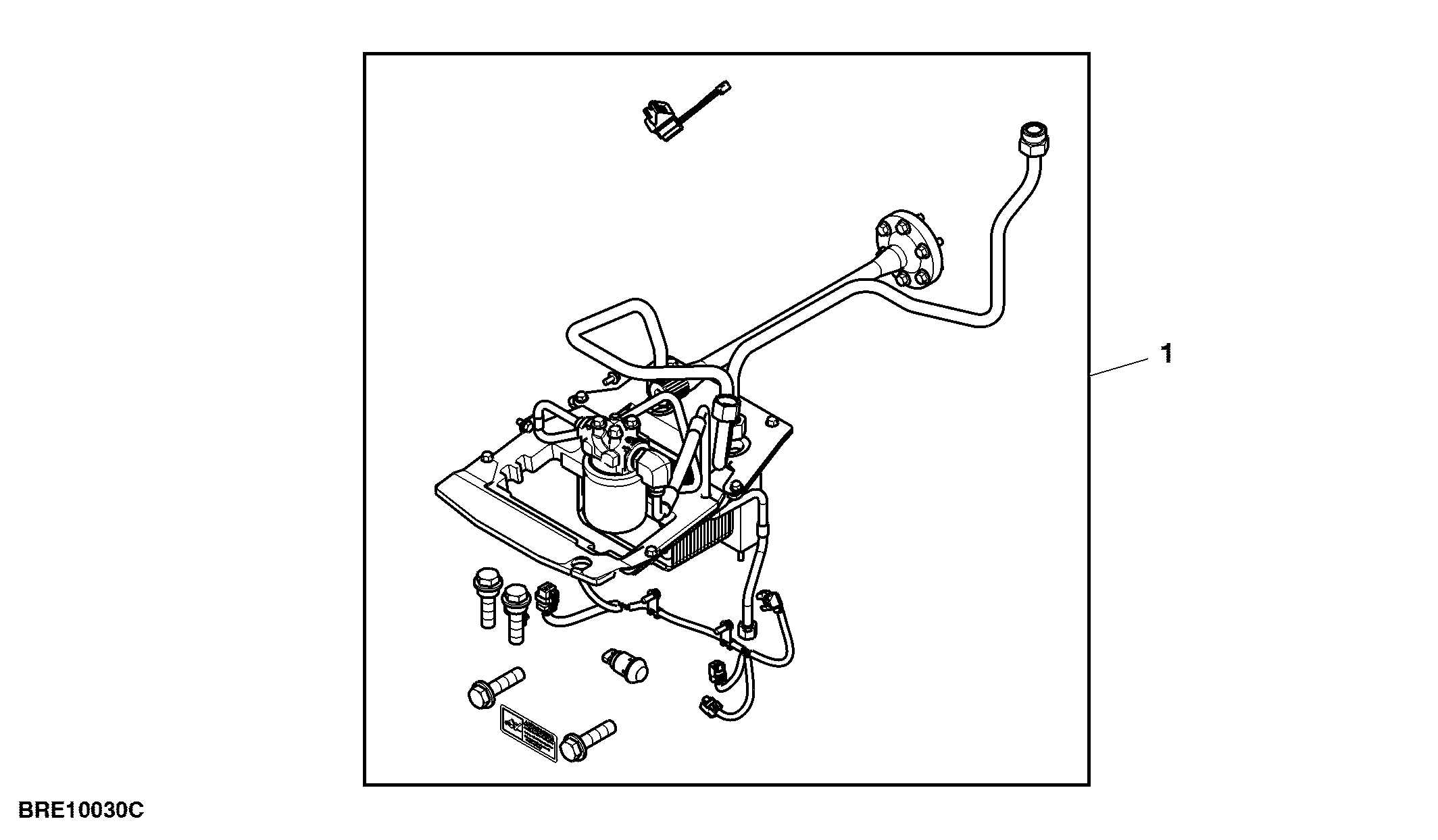 Attachment, Transmission, Front PTO