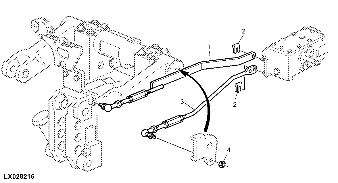 DRAFT ROD ASSEMBLY AND POSITION ROD ASSEMBLY