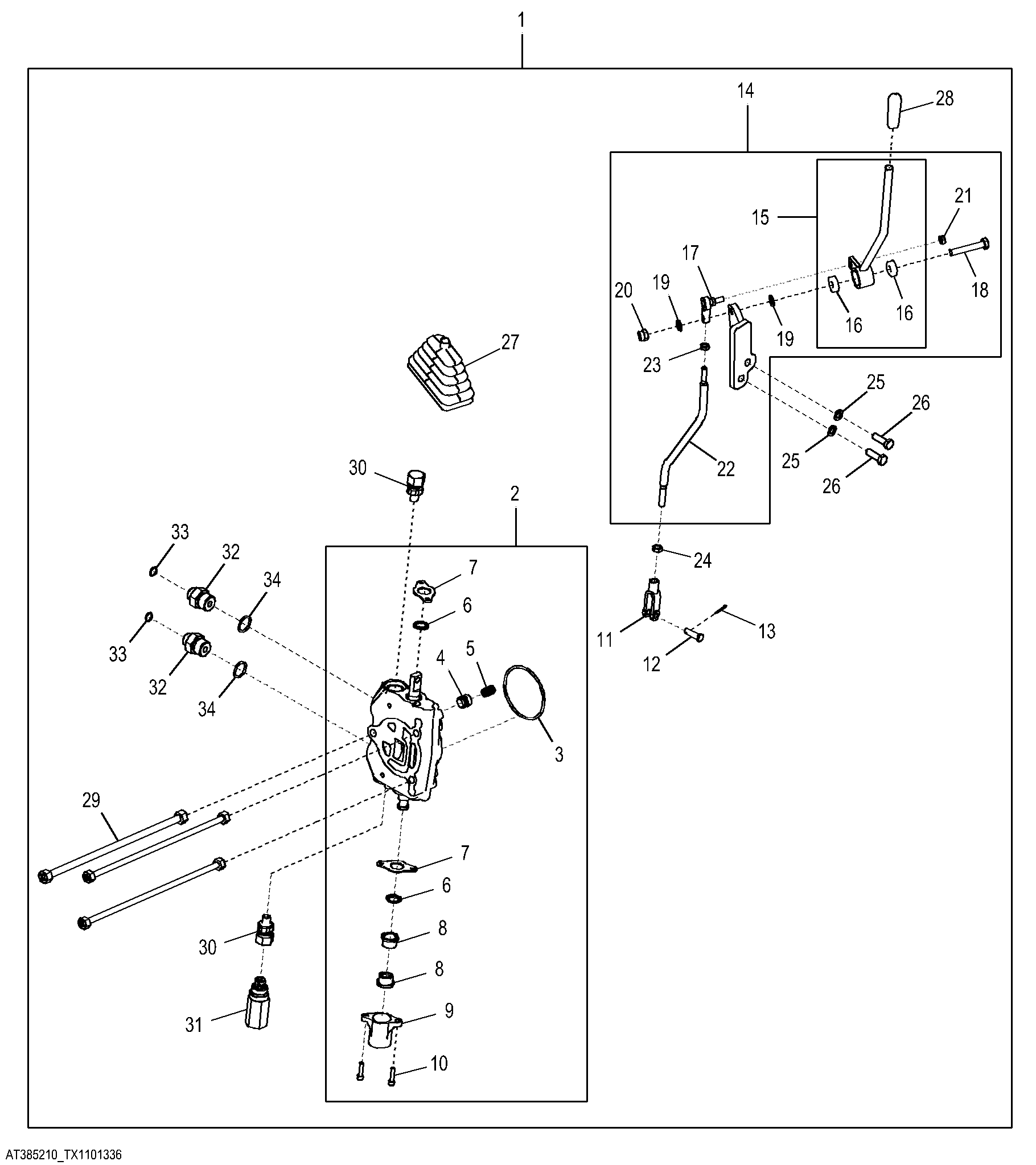 Auxiliary Valve w/ Linkage (Fourth Function)