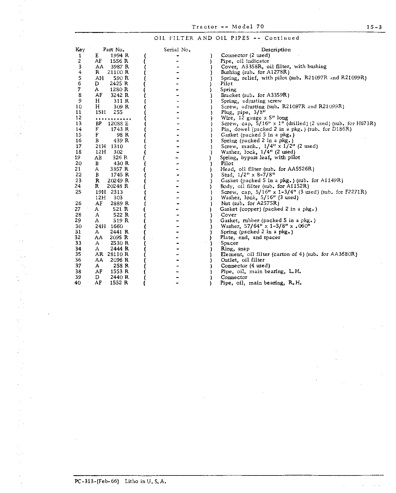 Section 15-Engine (Continued)