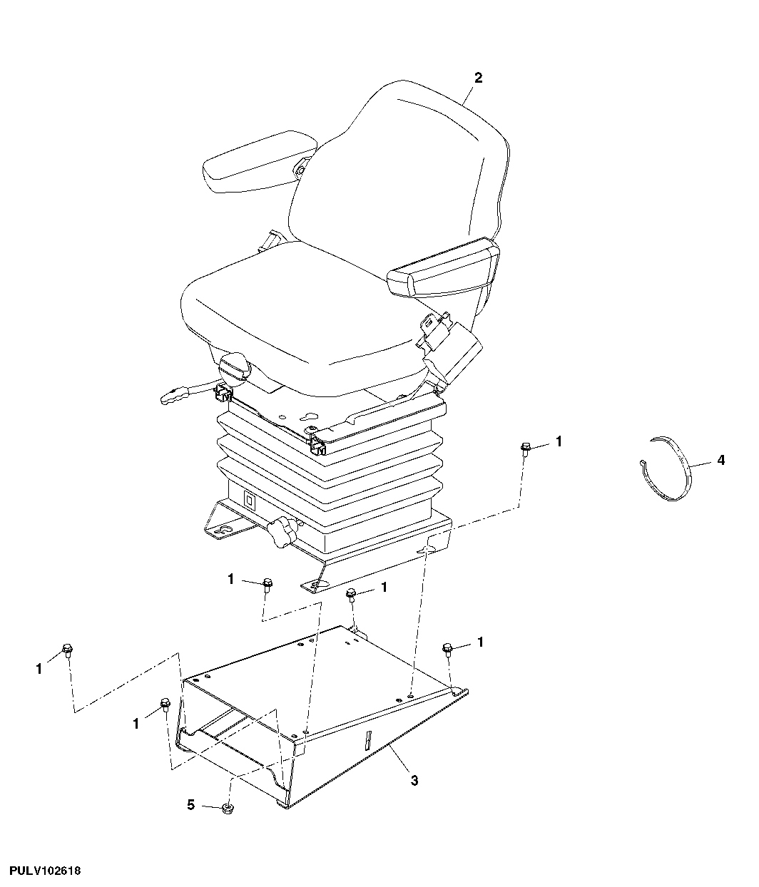 SUPER COMFORT SEAT (WITH CAB/ISOLATED OPEN OPERATOR STATION)