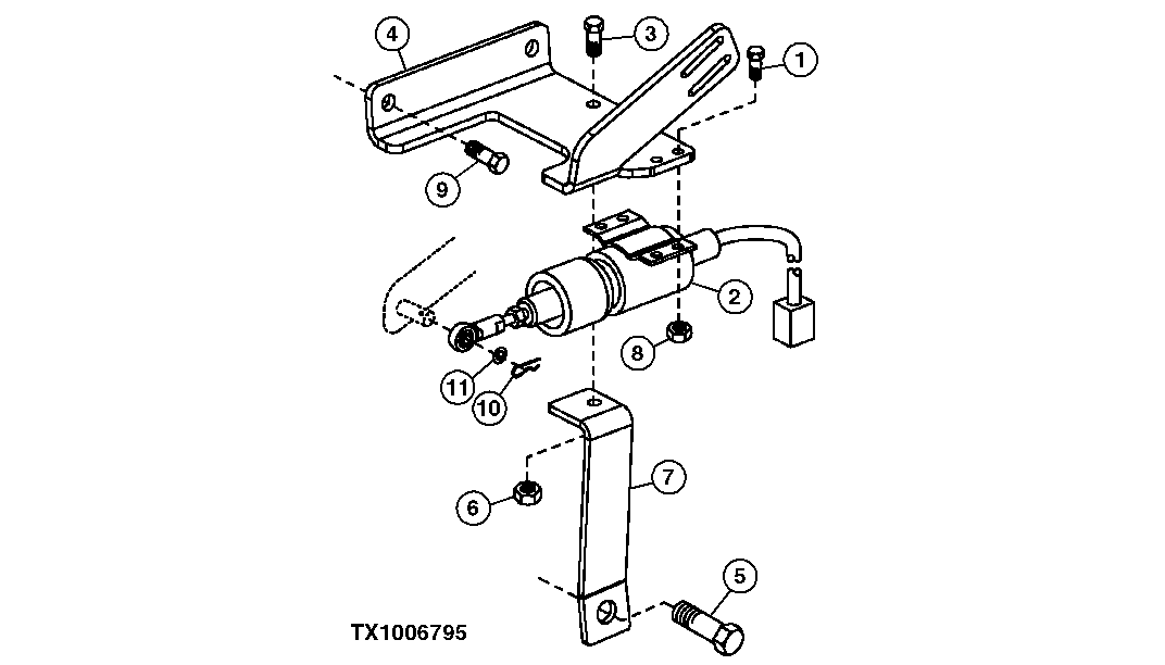 FUEL INJECTION PUMP, SOLENOID, SHUTOFF (895936 - )