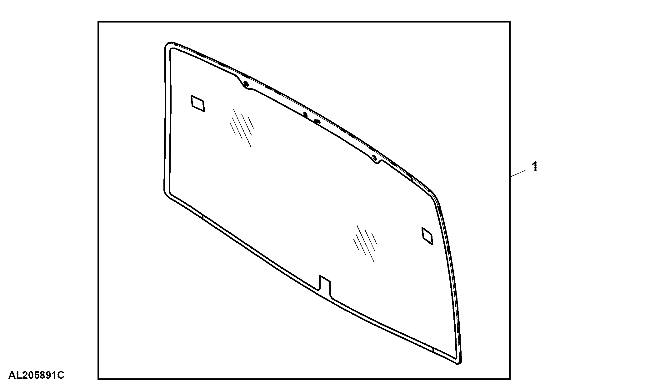 Attachment, Window, Heatable, Rear