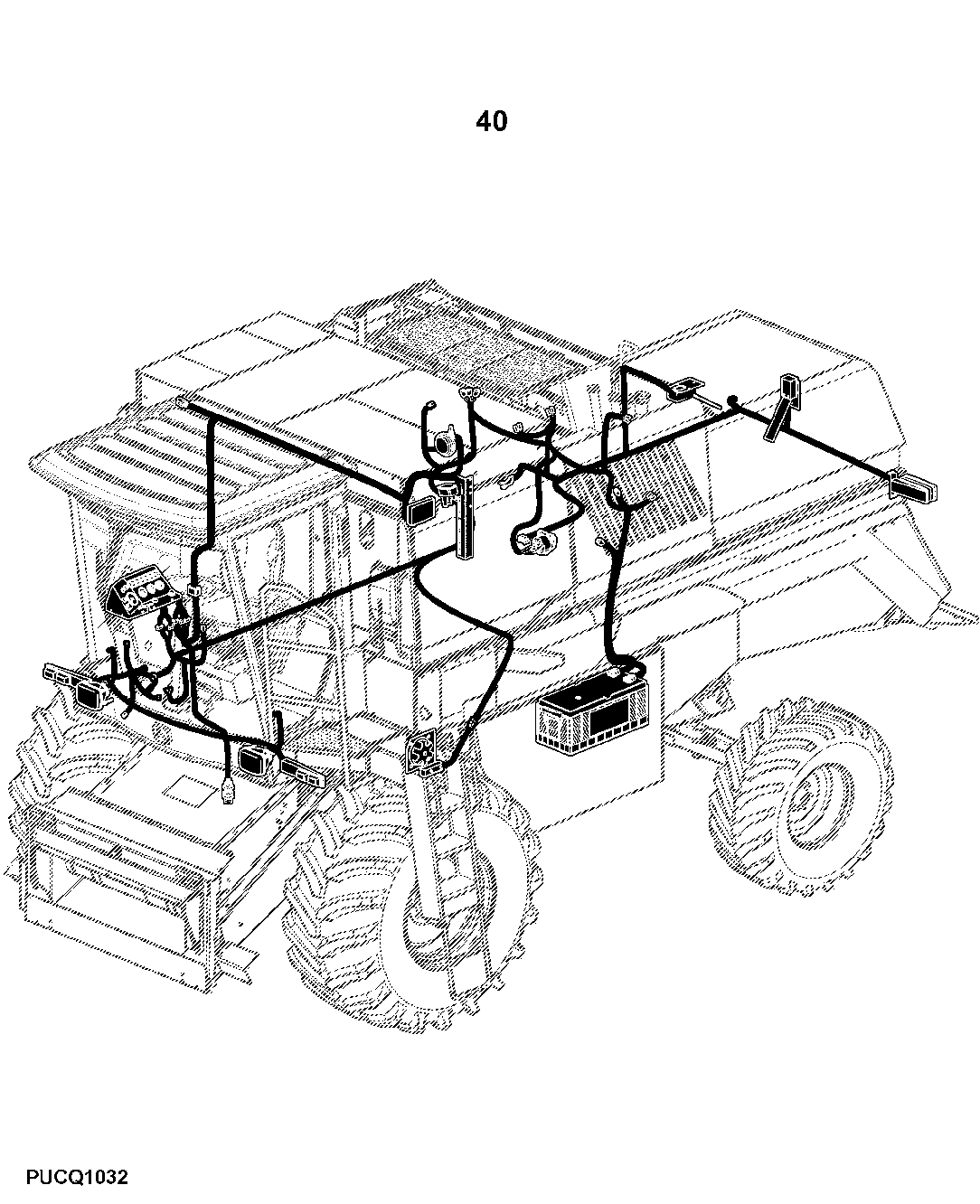 1165,1175 and 1175 Hydro Walker Combine (s.n. 060155-091543)(South American Edition)