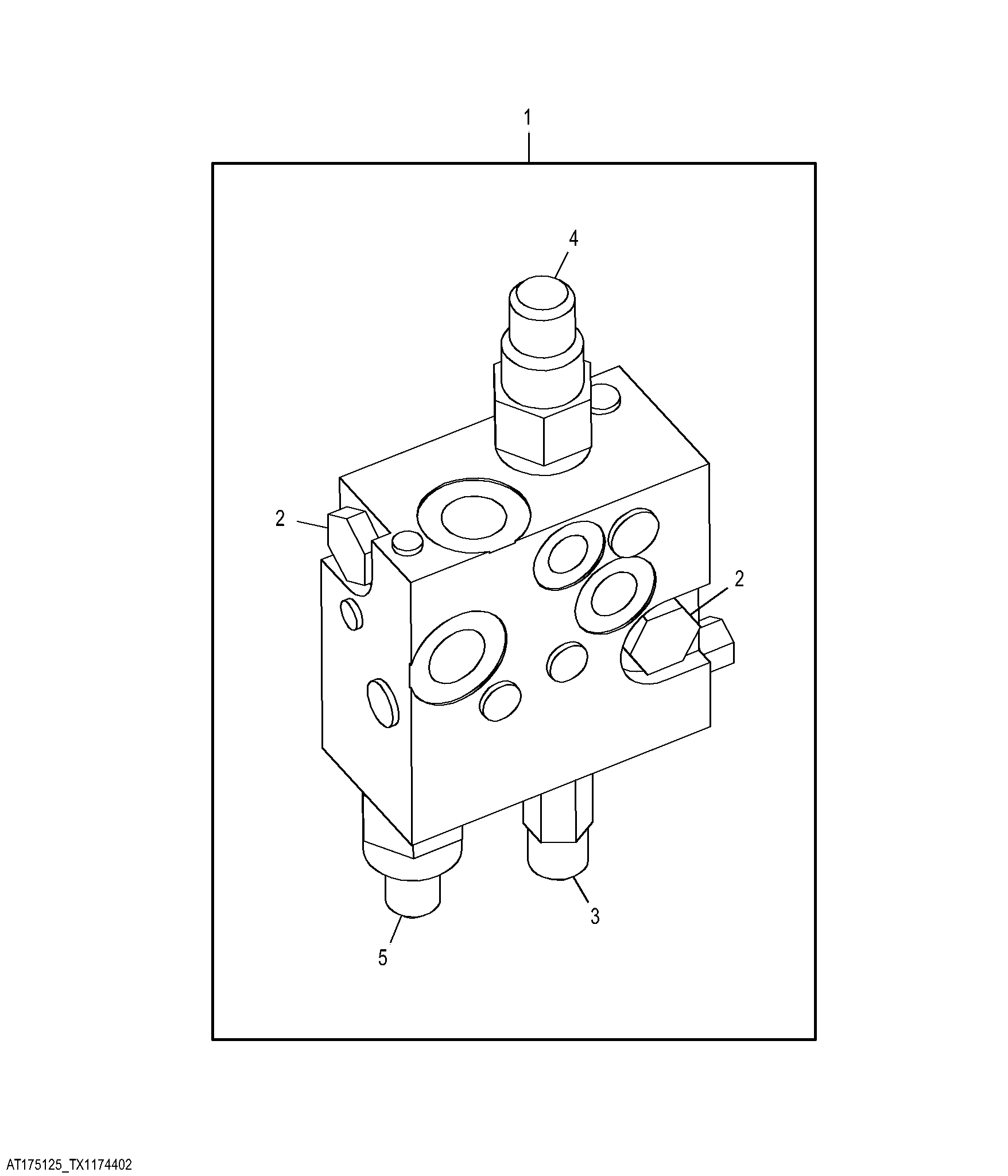Controlled Load Lowering Valve, Backhoe Boom Cylinder