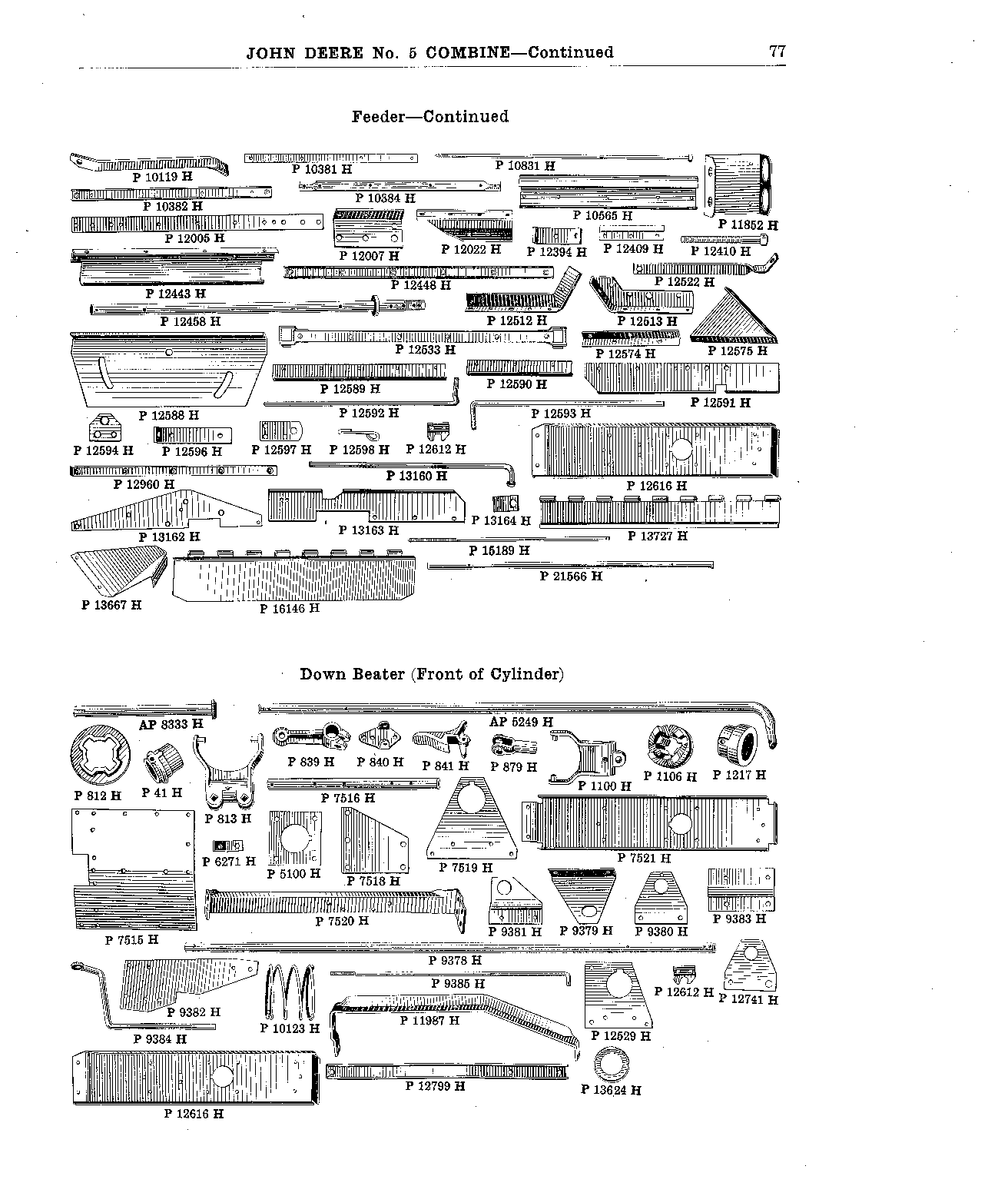 Brake, Front Wheel (Continued)