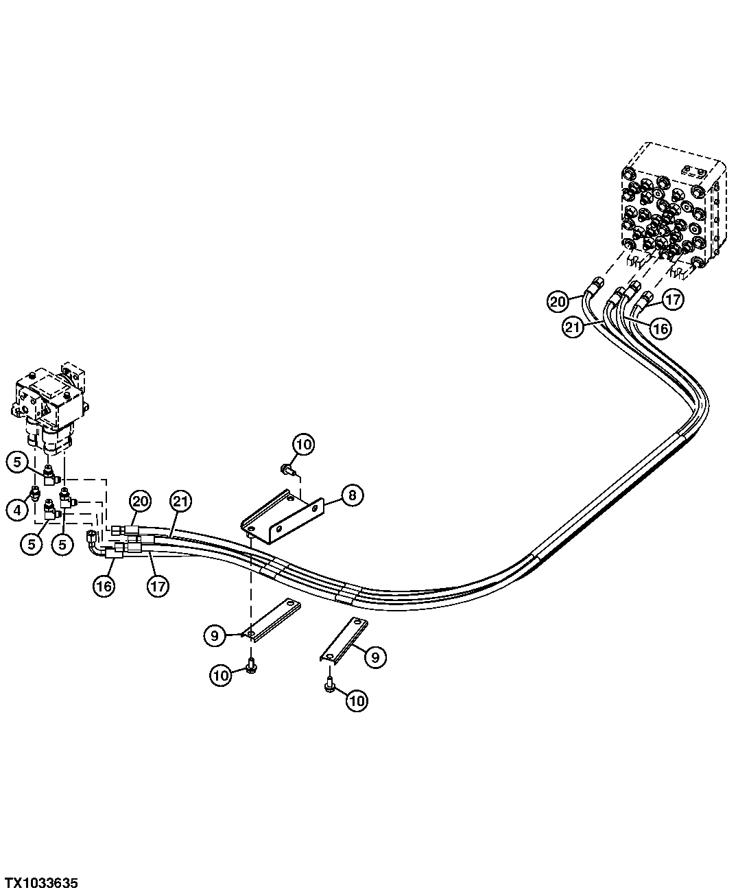 Pilot Lines (Pilot Signal Manifold To Pilot Valve)
