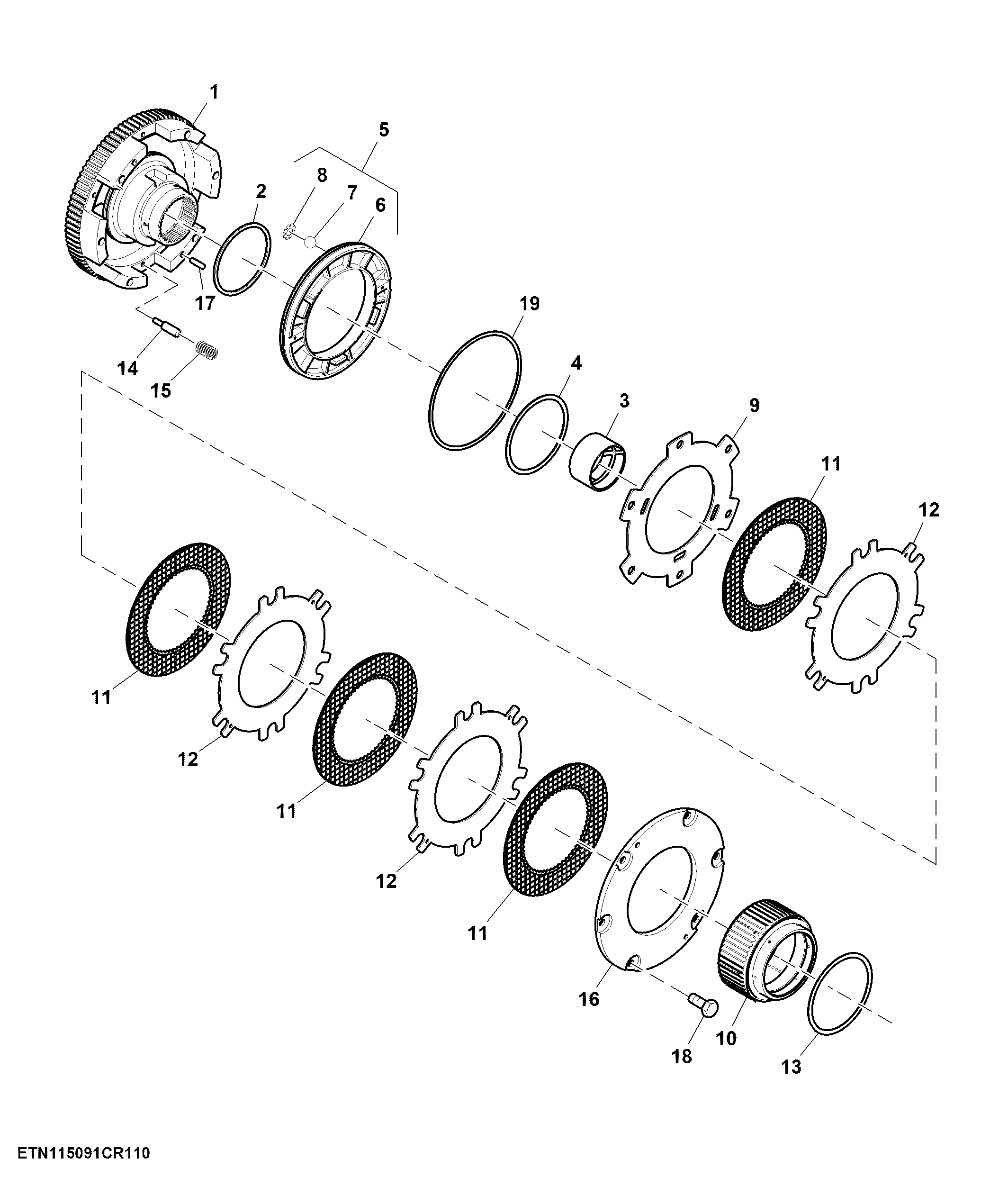 Direct Drive Clutch, CommandQuad™ Transmission