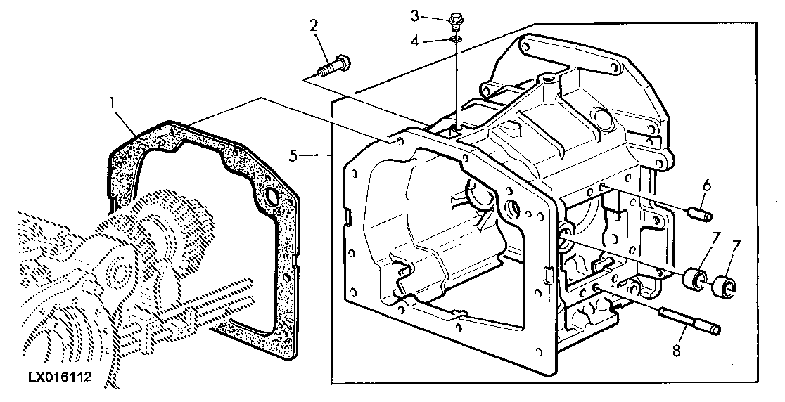 RANGE TRANSMISSION HOUSING (SYNCROPLUS OR POWERREVERSER)