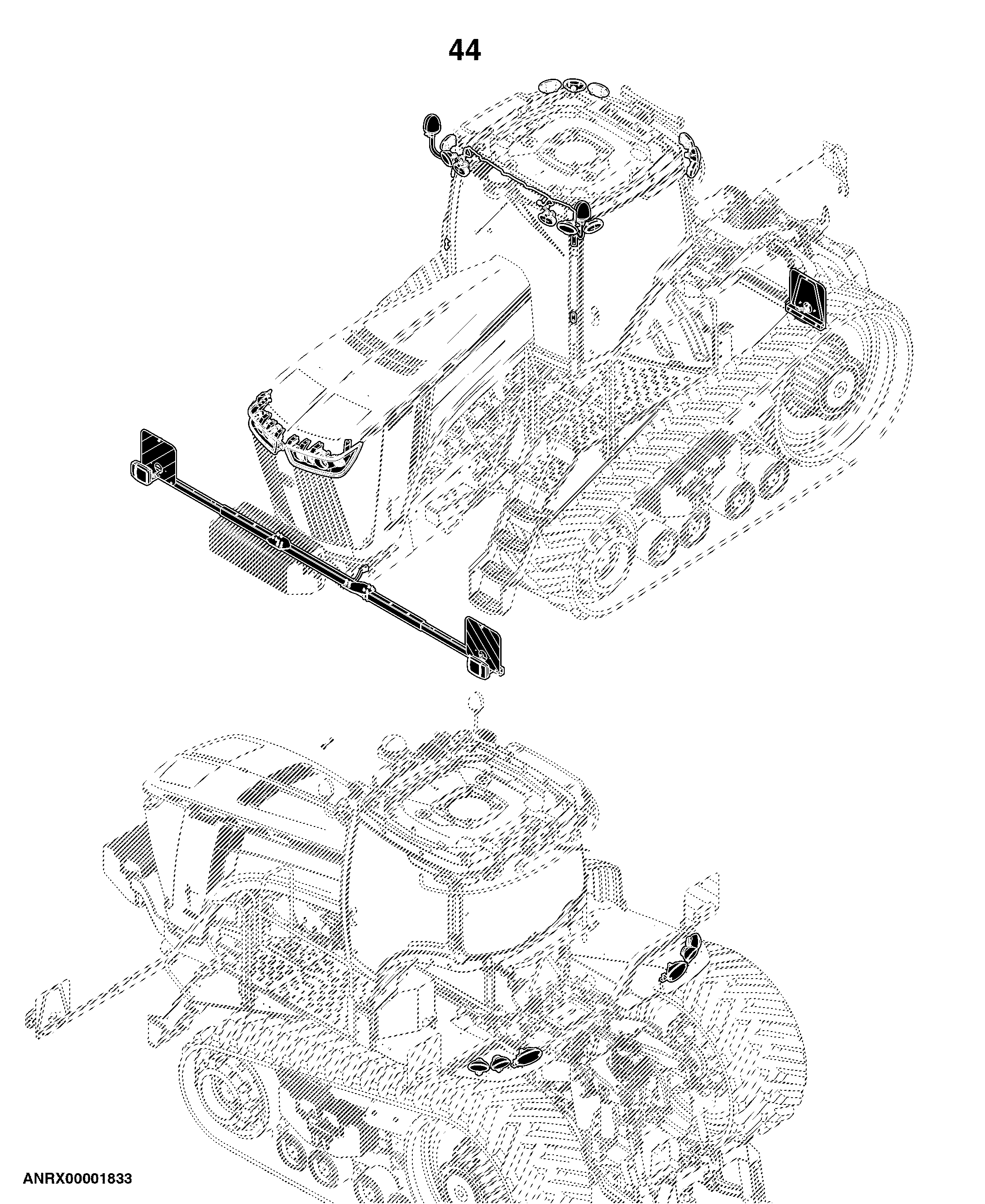 9520RT Tractor (S.N. 906000- )(Worldwide Edition)