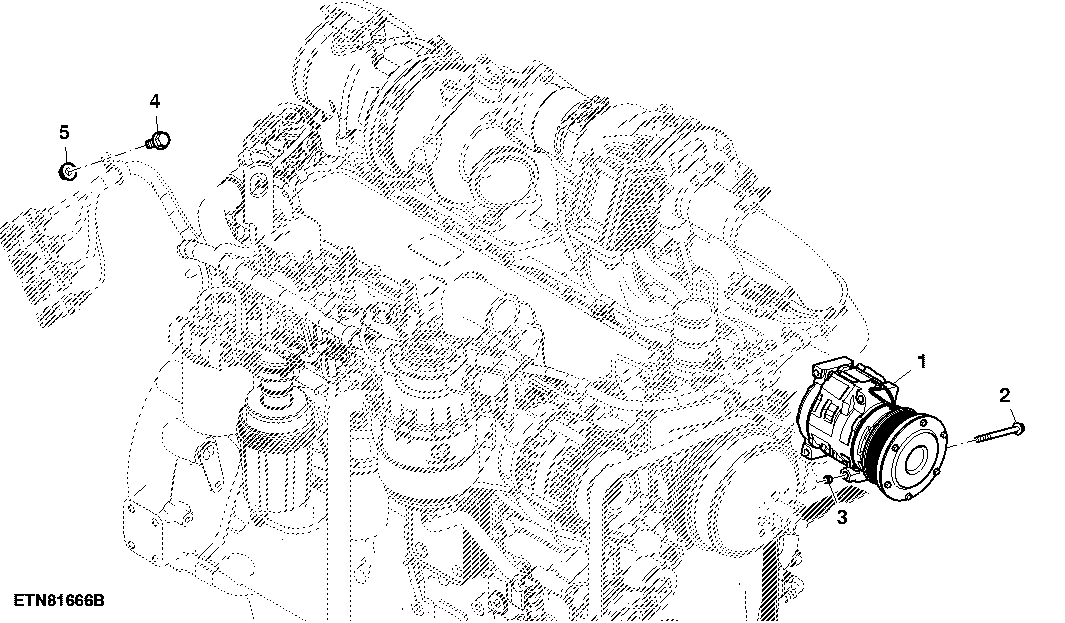 Air Conditioning Compressor, FT4 ( - 420000)