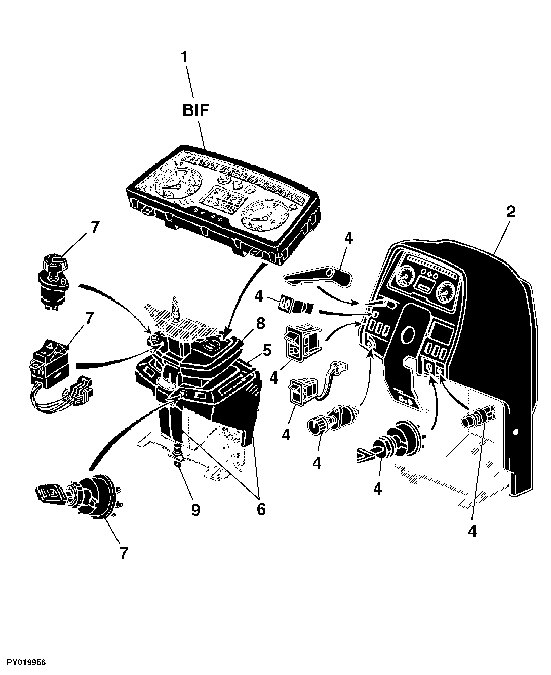 93 Operators Station, Controls And Accessories