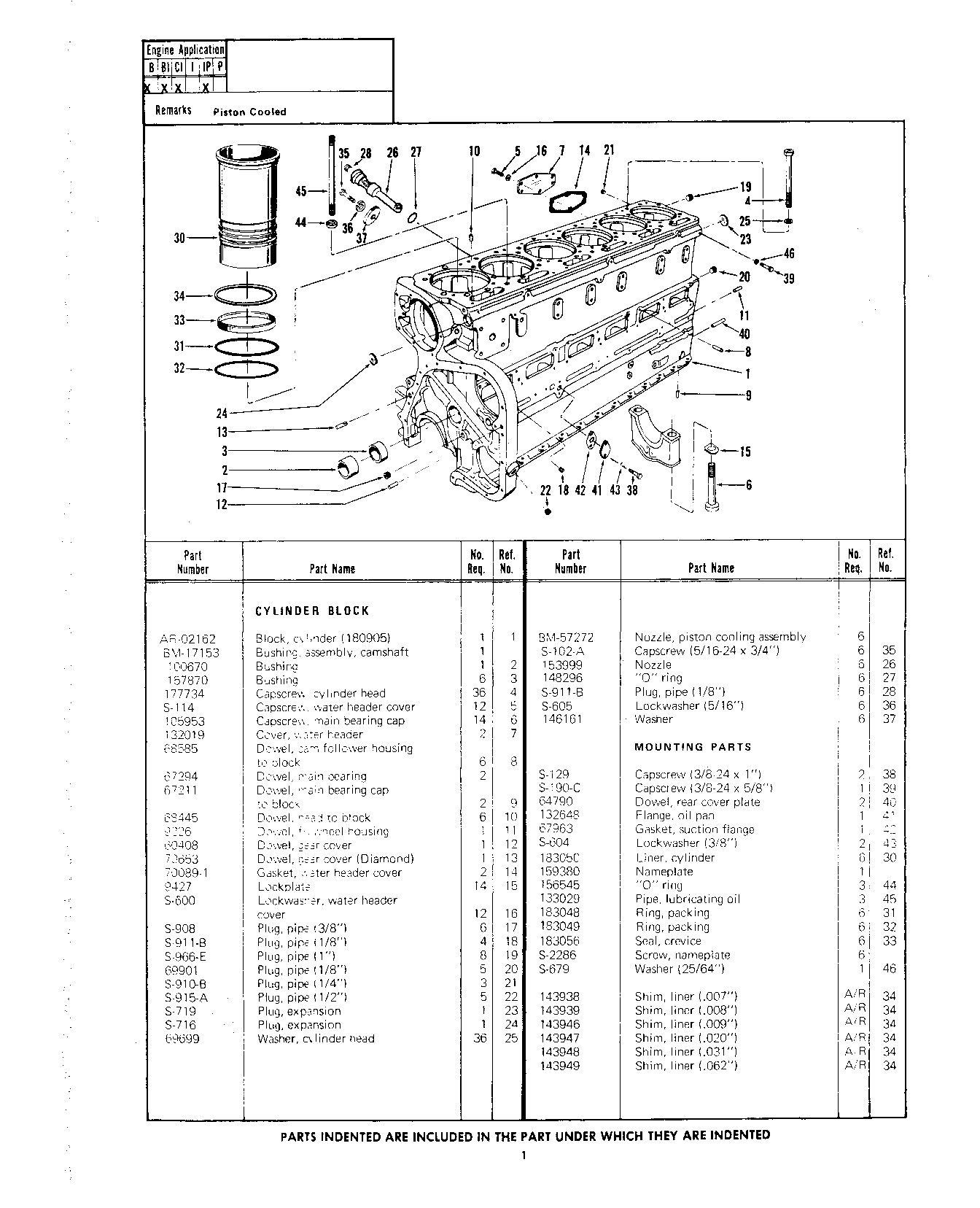 Section 20 - Cummins Engine Camshaft Bushing