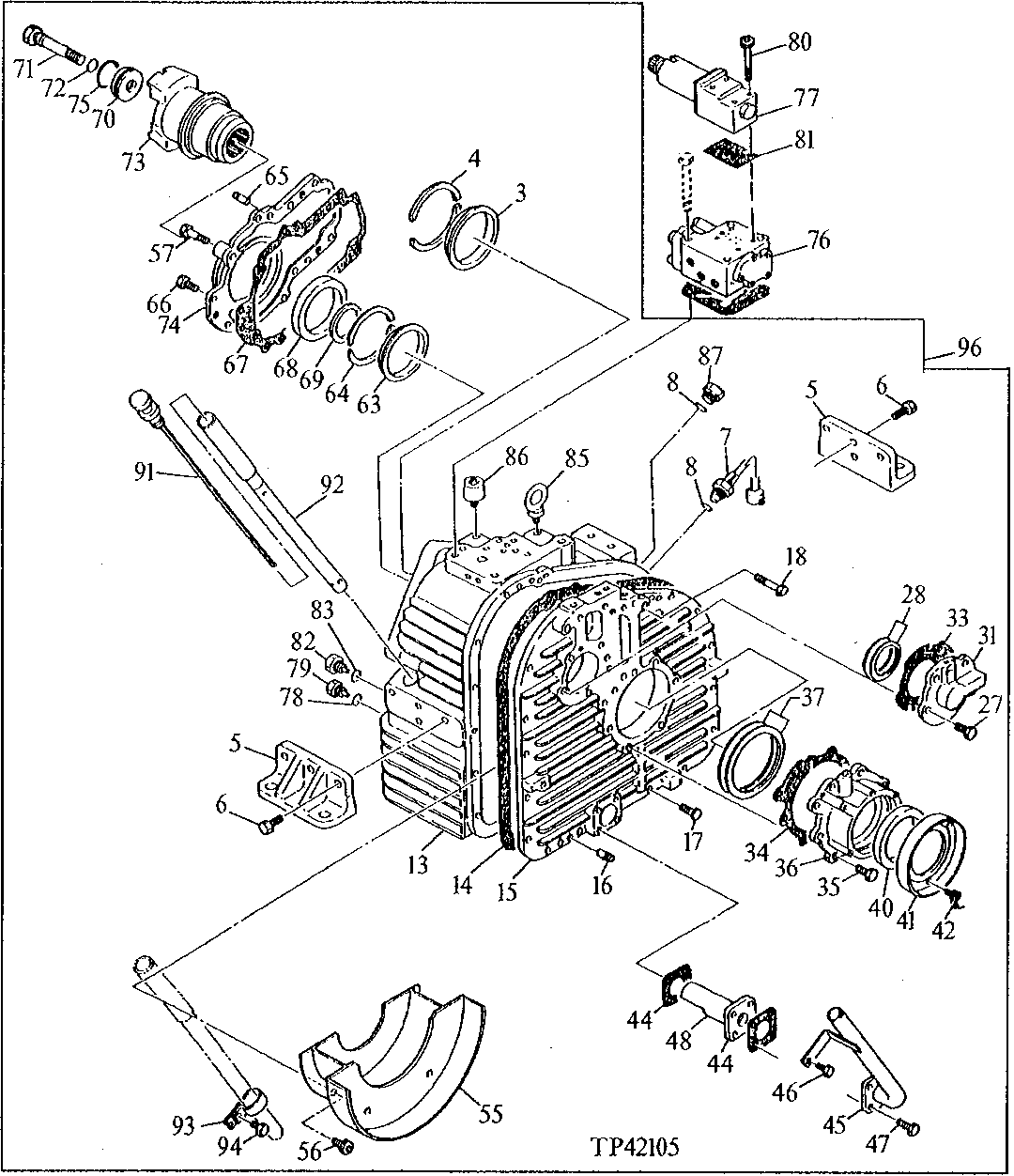 POWER SHIFT TRANSMISSION WITHOUT DISCONNECT (000919 - )