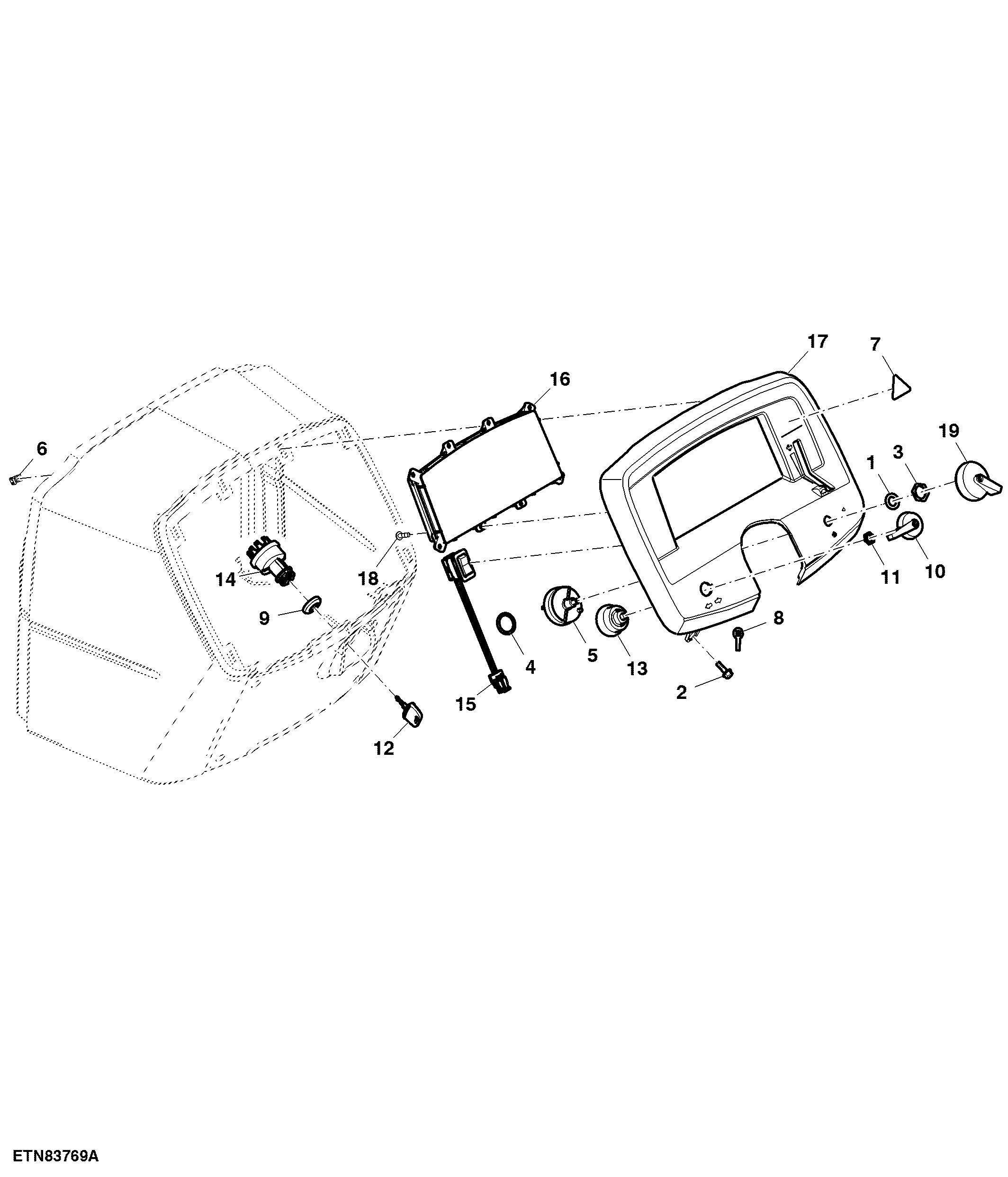 Instrument Panel, W/ Modular Telematics Gateway, PowrReverser™, OOS