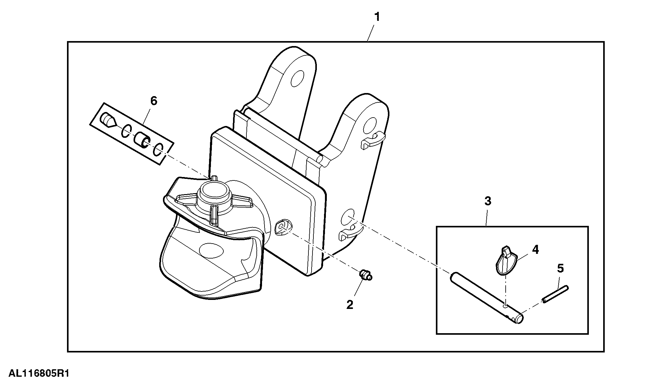 Trailer Hitch Height Adjustable, 2 Position