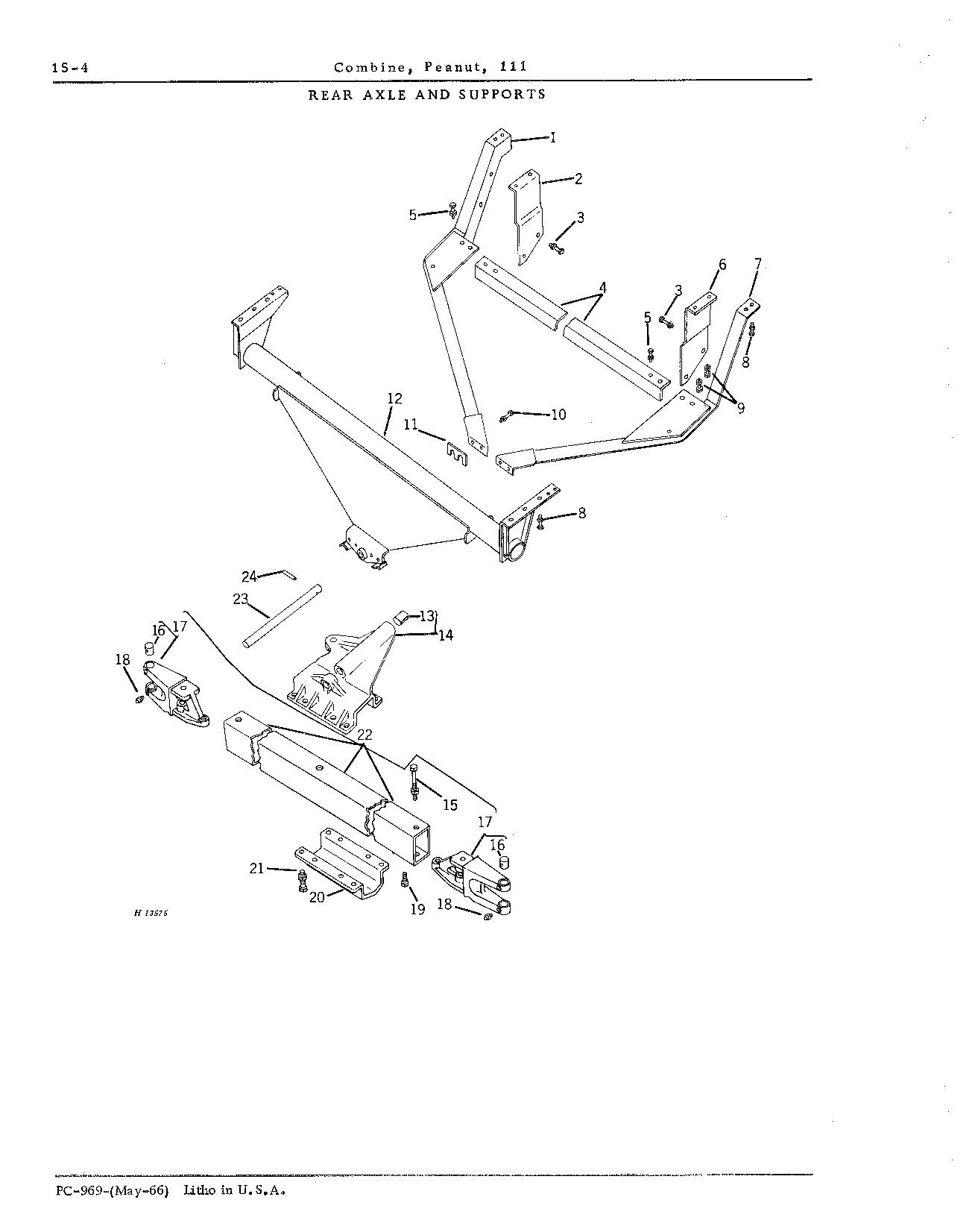 Axle: Rear