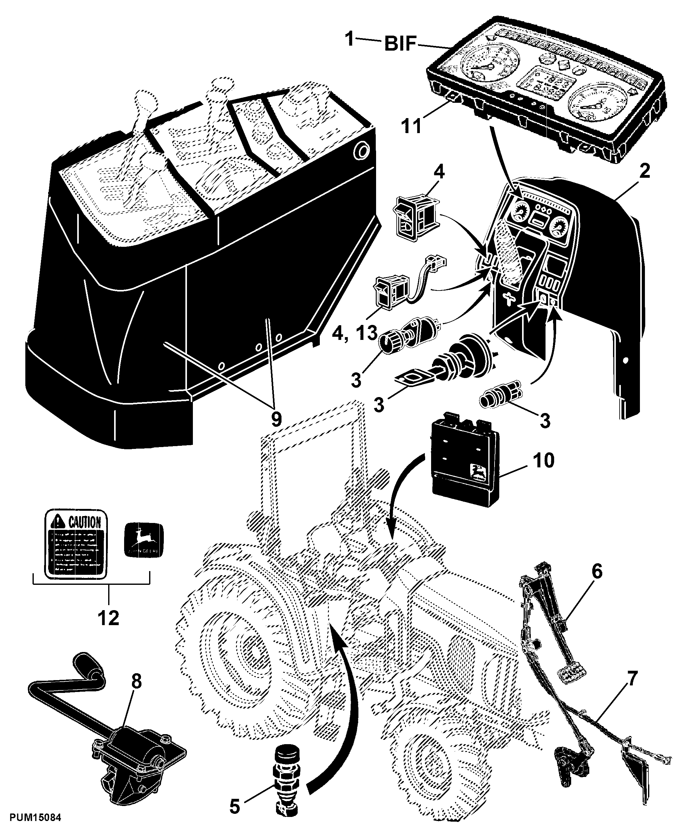 93 Operators Station, Controls And Accessories
