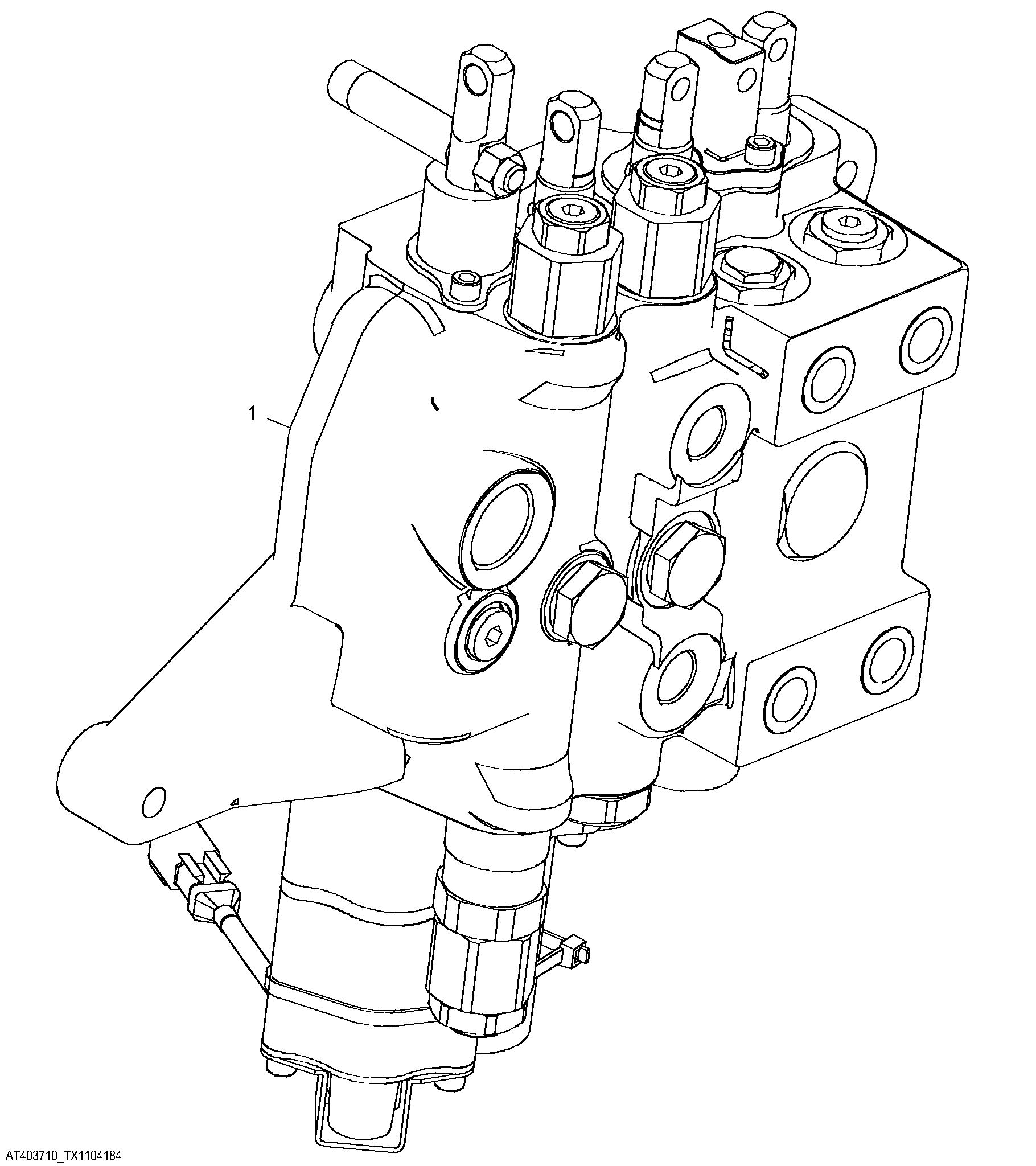 Loader and Stabilizer Valve, Fourth Function