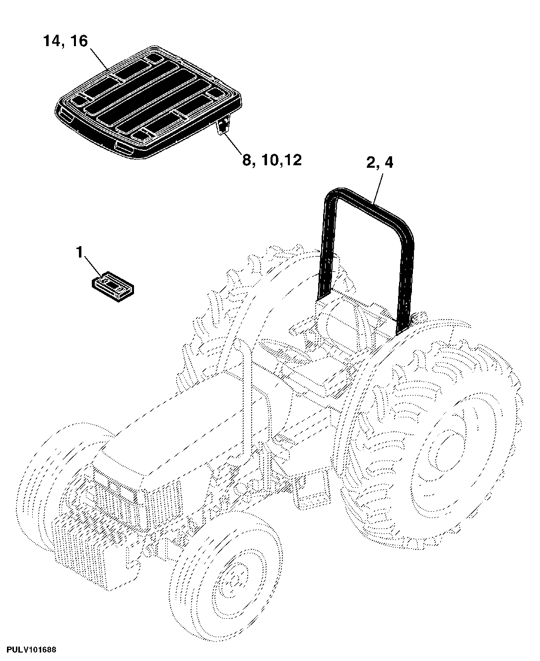 91 Operator's Station Accessories (420001 - )