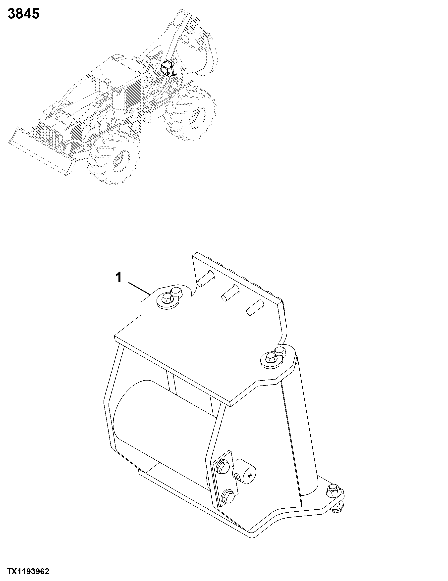 3845 Fairlead and Rollers