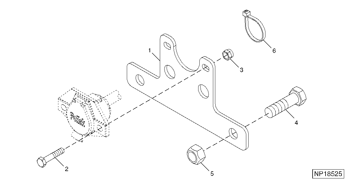 Wiring Harness Connector Plate And Hardware (4001 - )