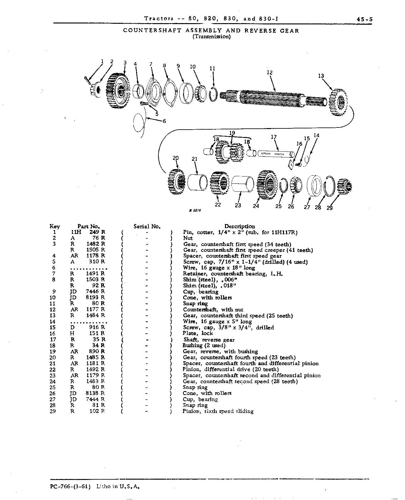 Countershaft