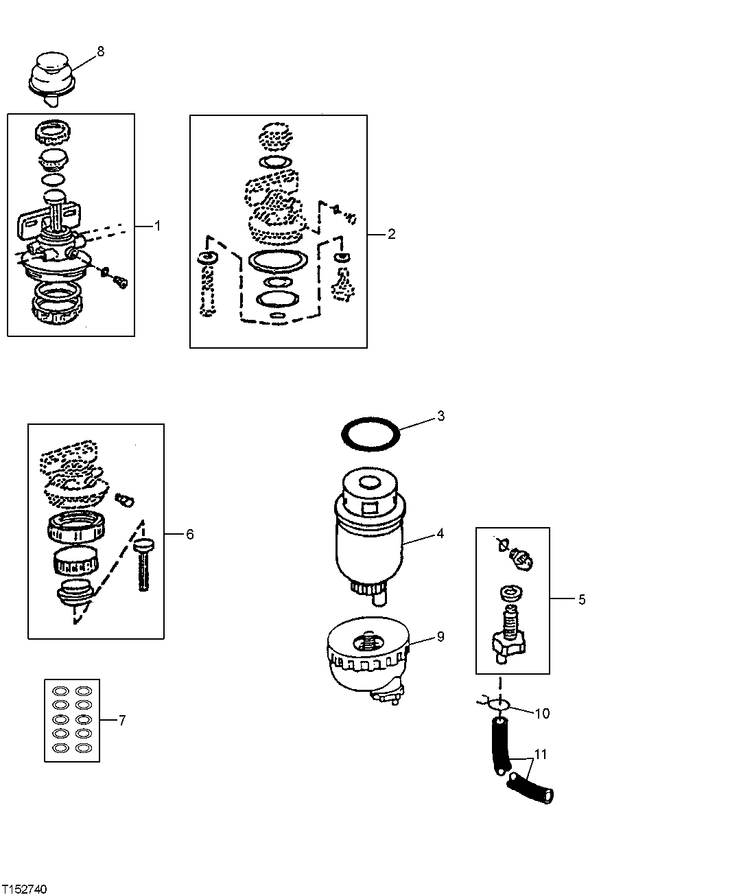 Final Fuel Filter / Primary Fuel Filter ( - 804732)