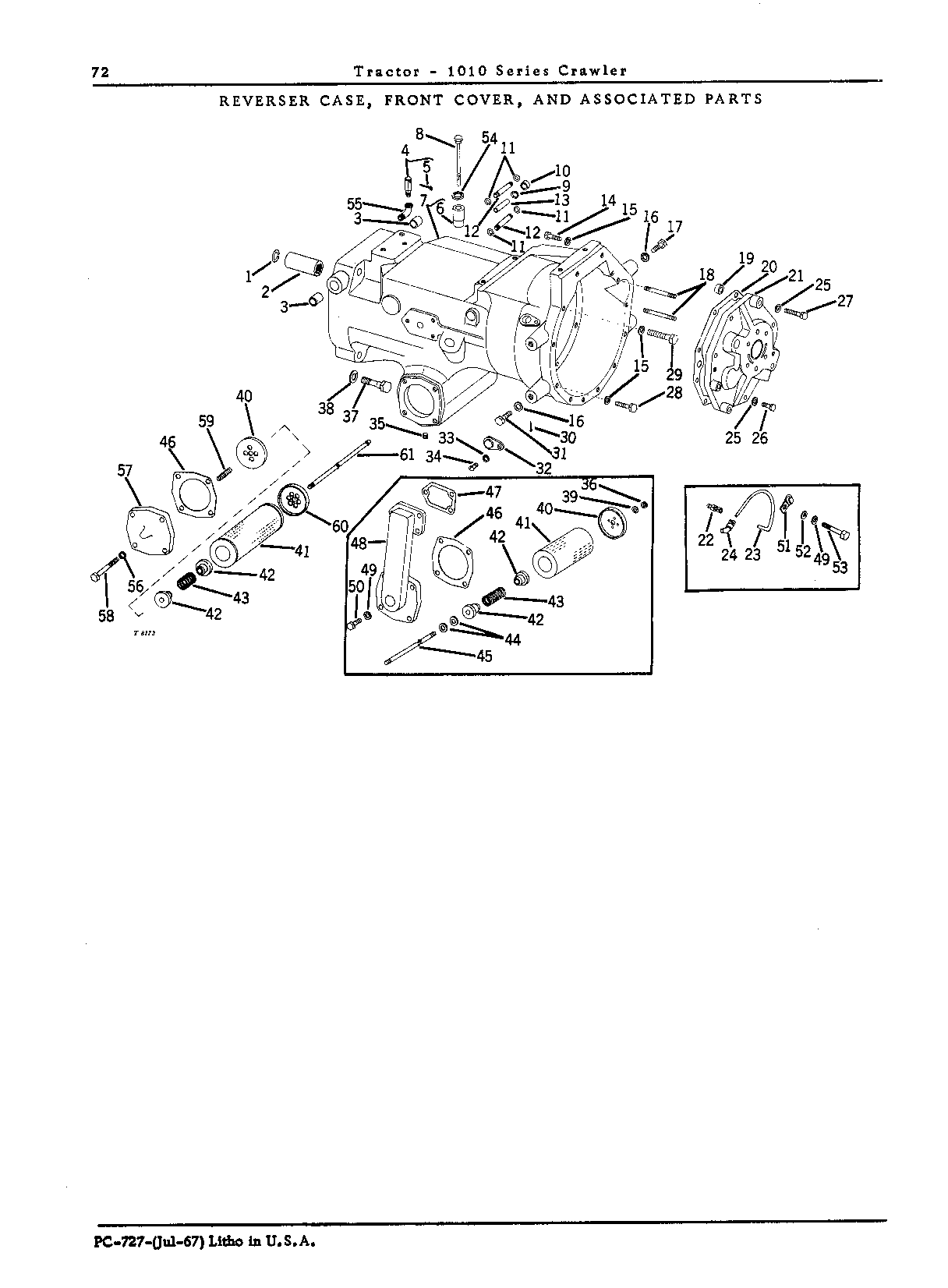 Case, hydraulic reverser