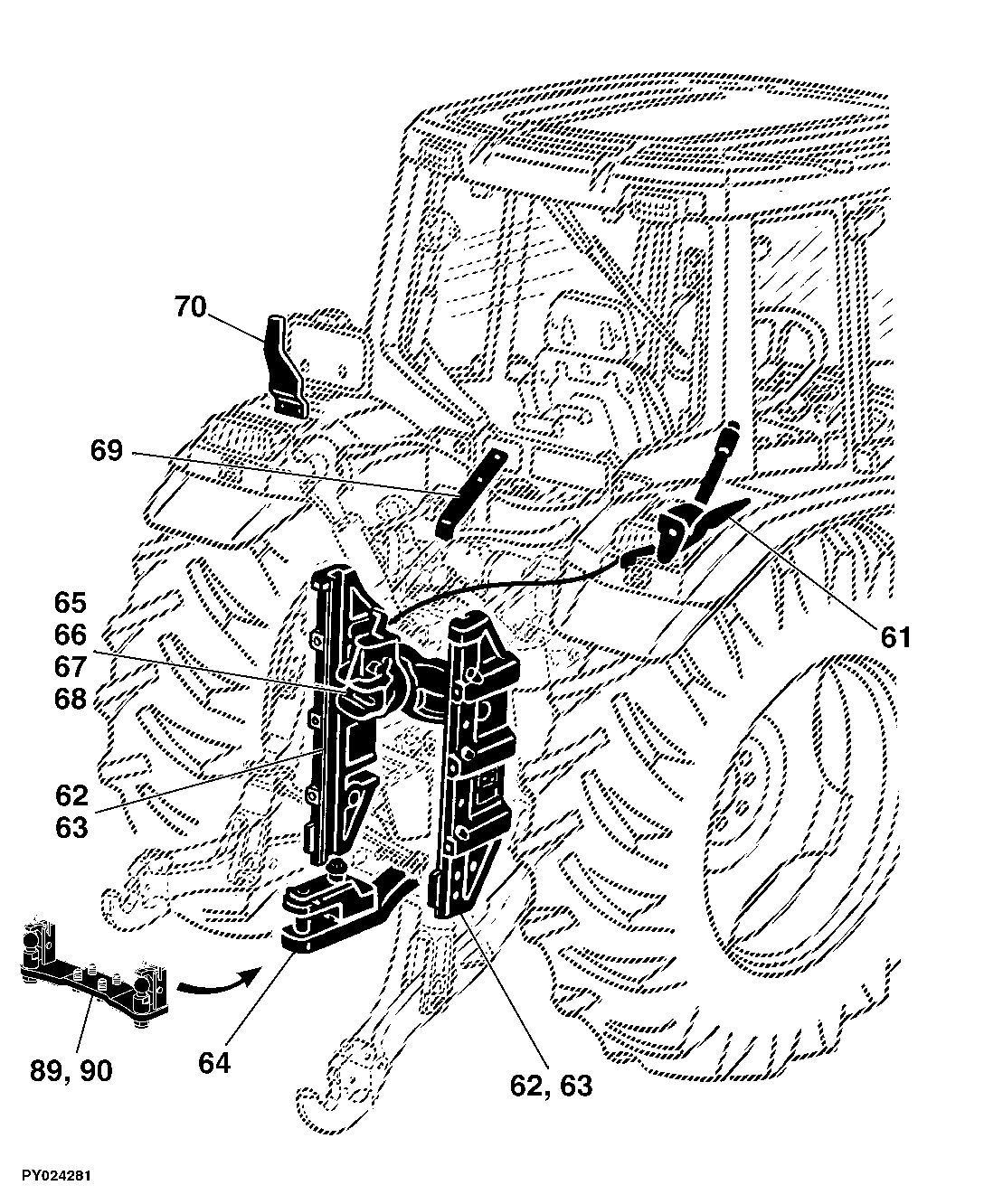 80 WHEELS, FRONT AXLES, SHEET METAL, MISCELLANEOUS